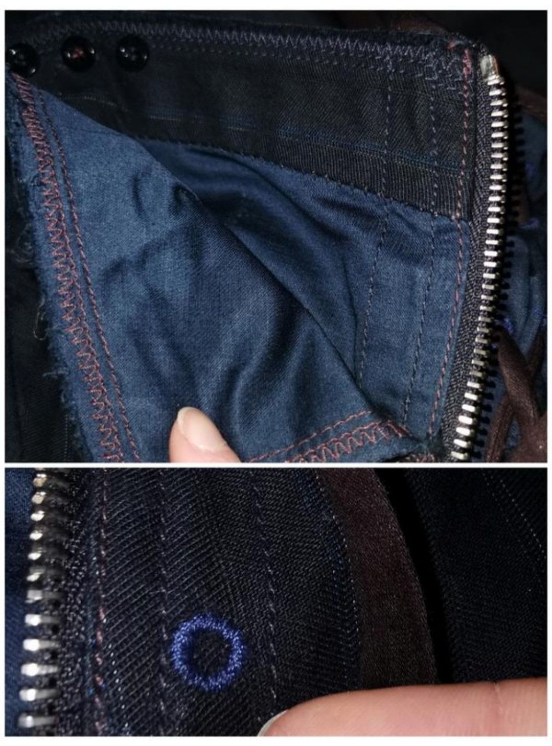 Marithe + Francois Girbaud Jeans baloon-shaped dress denim parachute avant garde Size M / US 6-8 / IT 42-44 - 3 Thumbnail