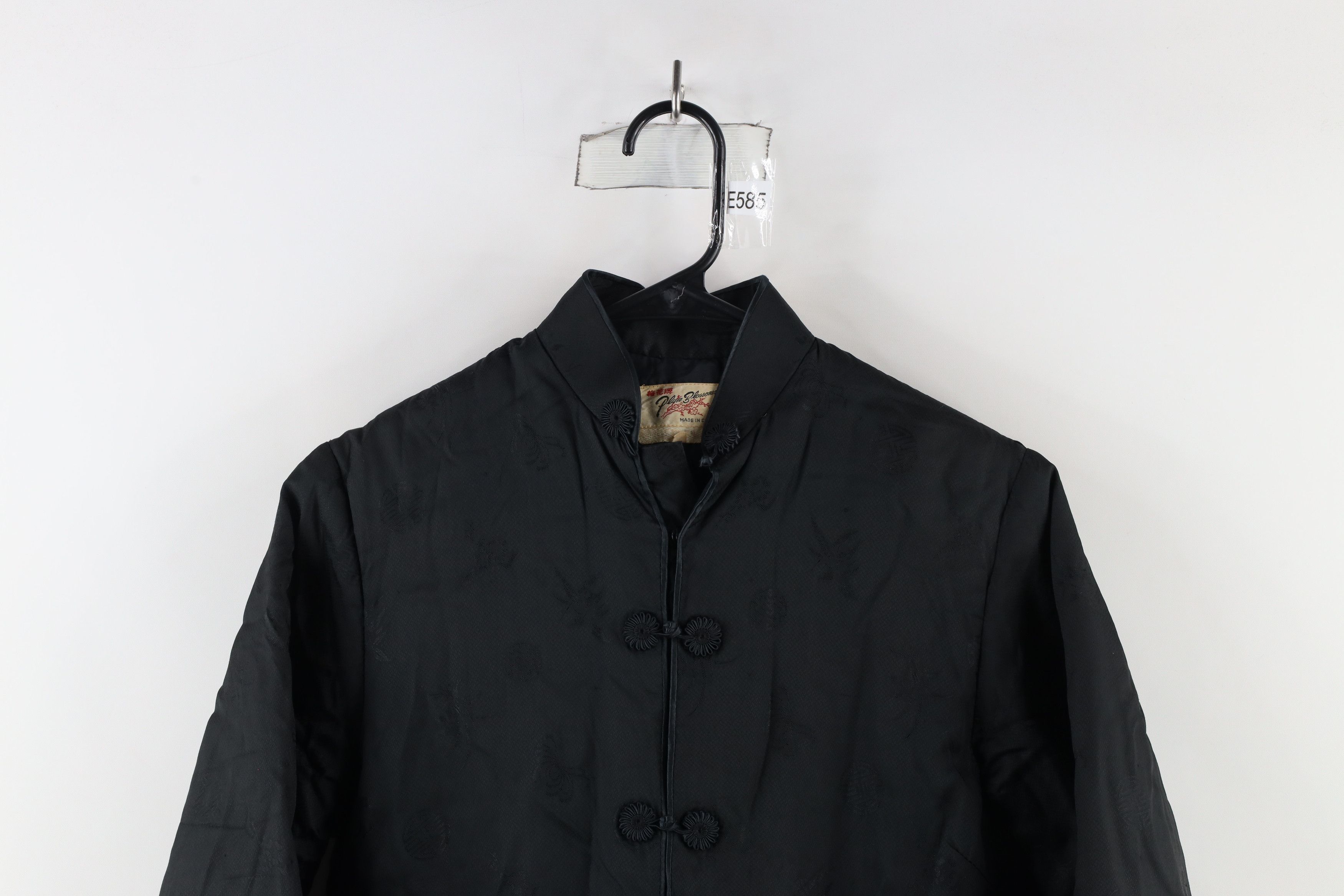 Vintage Vintage 40s 50s Chinese Oriental Satin Quilted Kimono Jacket Size S / US 4 / IT 40 - 2 Thumbnail