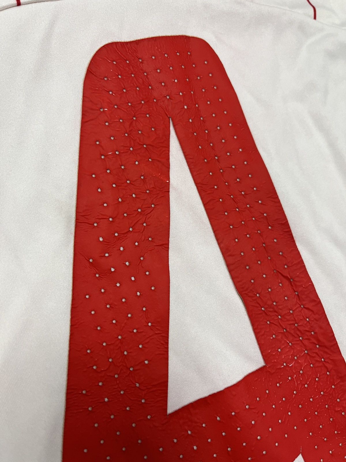 Adidas × Vintage Adidas Denmark 2008 #4 Agger Away Soccer Jersey Football Size US XL / EU 56 / 4 - 20 Thumbnail