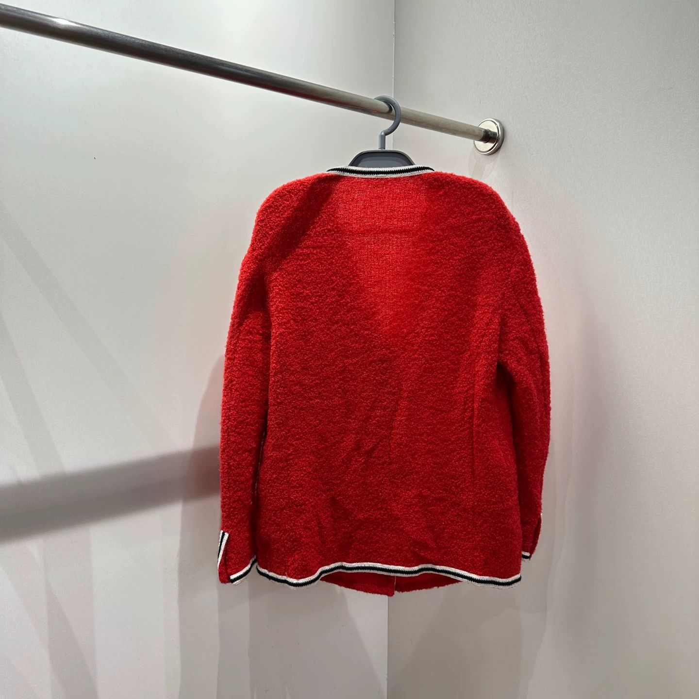 Miu Miu MIU MIU logo gold button wool knit 36 cardigan Size XS / US 0-2 / IT 36-38 - 2 Thumbnail