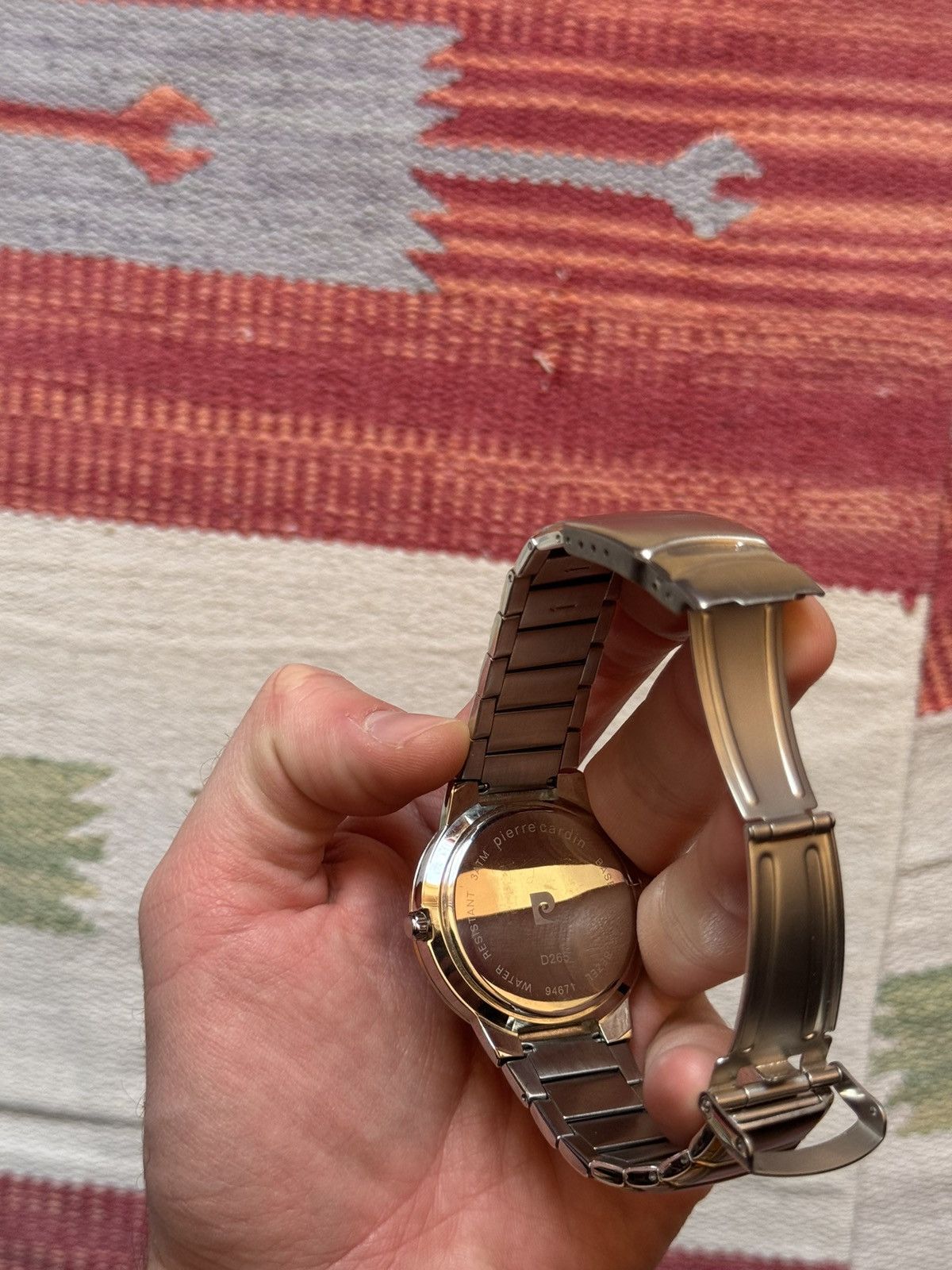 Pierre Cardin Vintage 90’s Pierre Cardin Quartz y2k Water Resistant Watch Size ONE SIZE - 9 Thumbnail