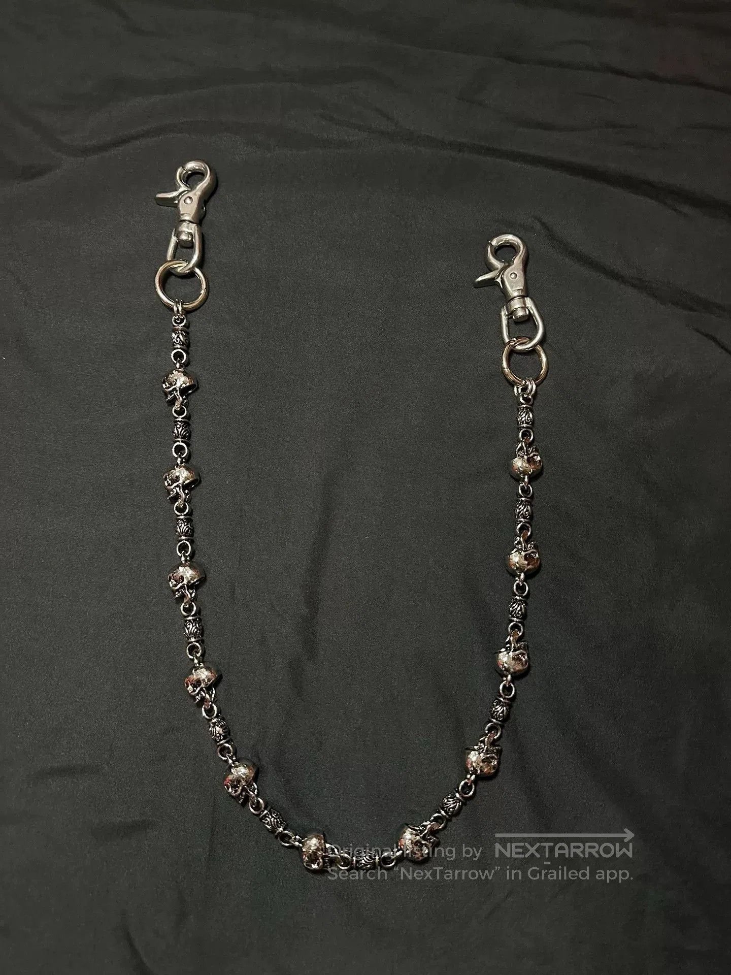 Vintage vintage 90s skeleton wallet chain. Size ONE SIZE - 8 Thumbnail