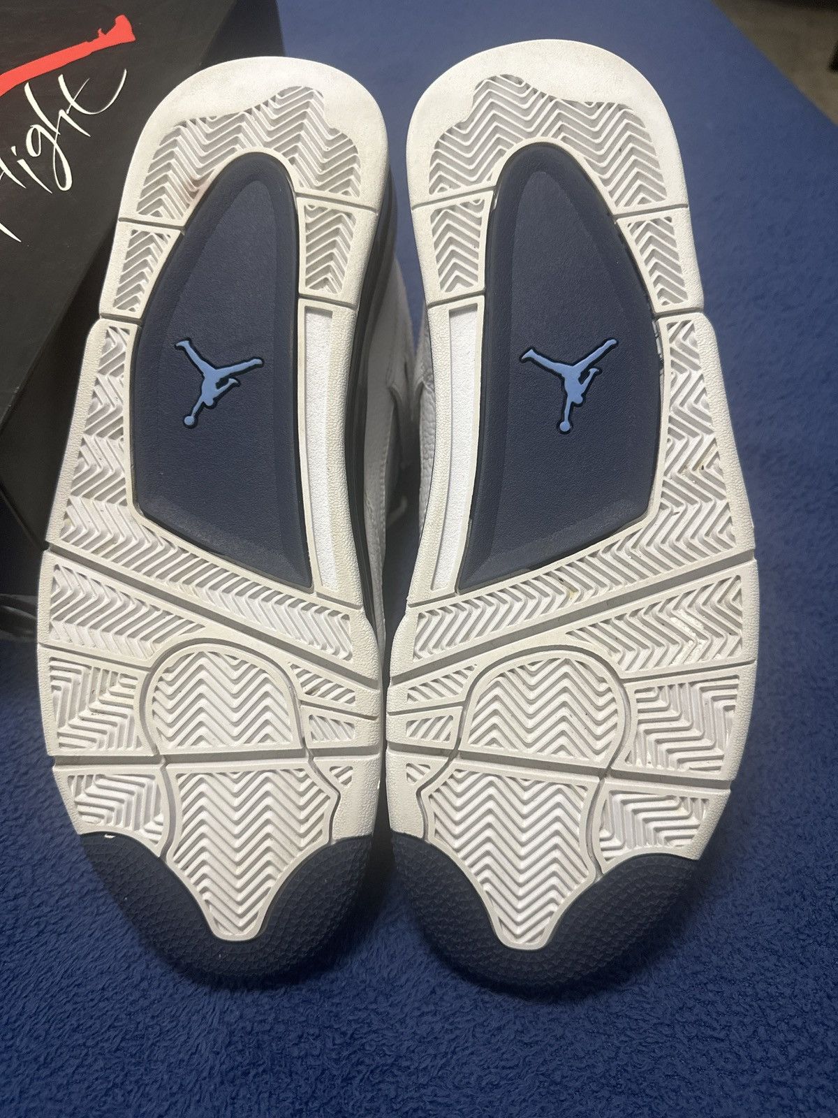 Jordan Brand Jordan 4 Retro Legend Blue Size US 11 / EU 44 - 4 Thumbnail