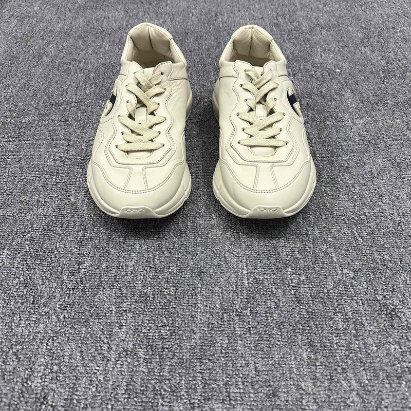 Gucci Gucci Rhyton Leather Low-Top Casual Sneakers - Size US 6.5 / EU 39-40 - 2 Thumbnail