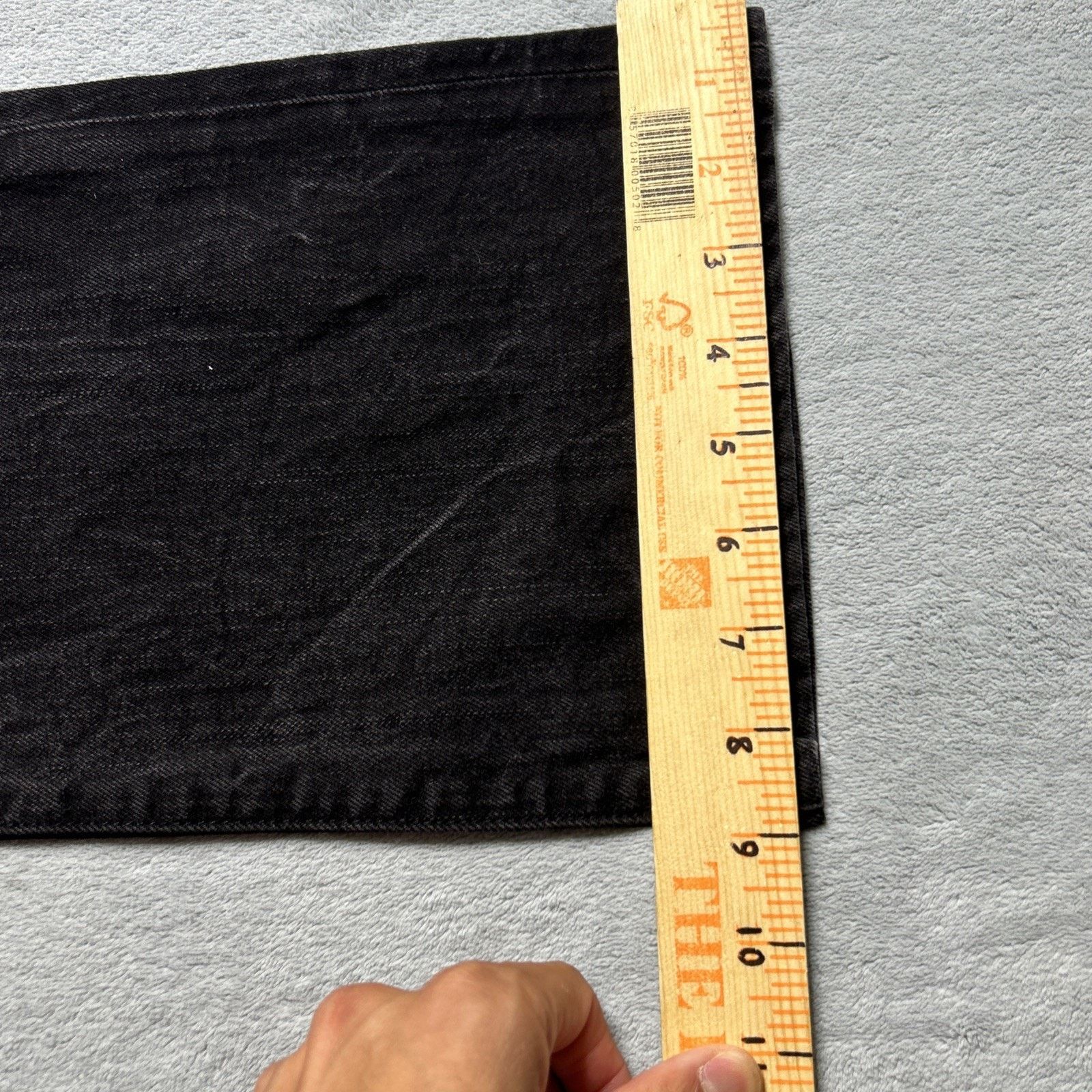 Lauren Ralph Lauren Polo Ralph Dojo Baggy Jeans Women 6 31x32 Wide Flare Black Size 28" / US 6 / IT 42 - 17 Thumbnail