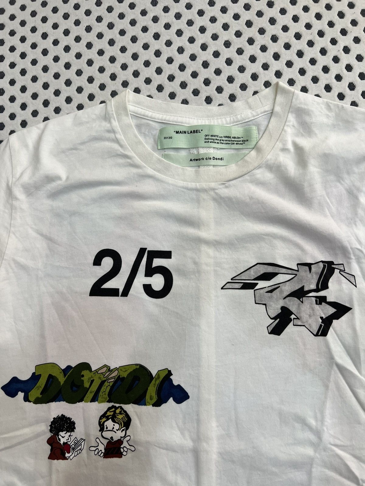 Off-White Offwhite Dondi Graffic Tshirt. Size US L / EU 52-54 / 3 - 5 Thumbnail