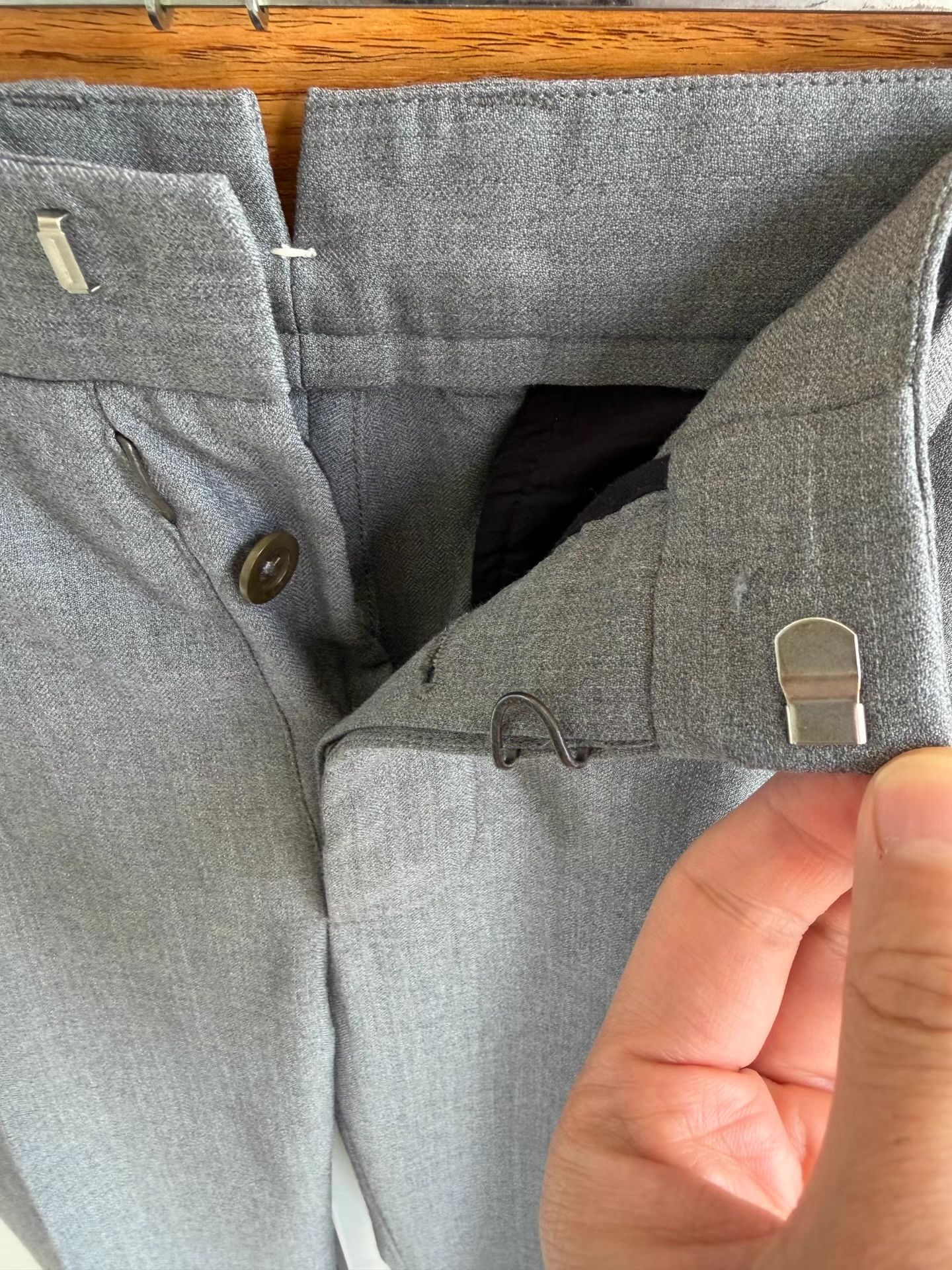 Maison Margiela Maison Margiela Men's Gray Trousers Q16 Size US 36 / EU 52 - 3 Thumbnail