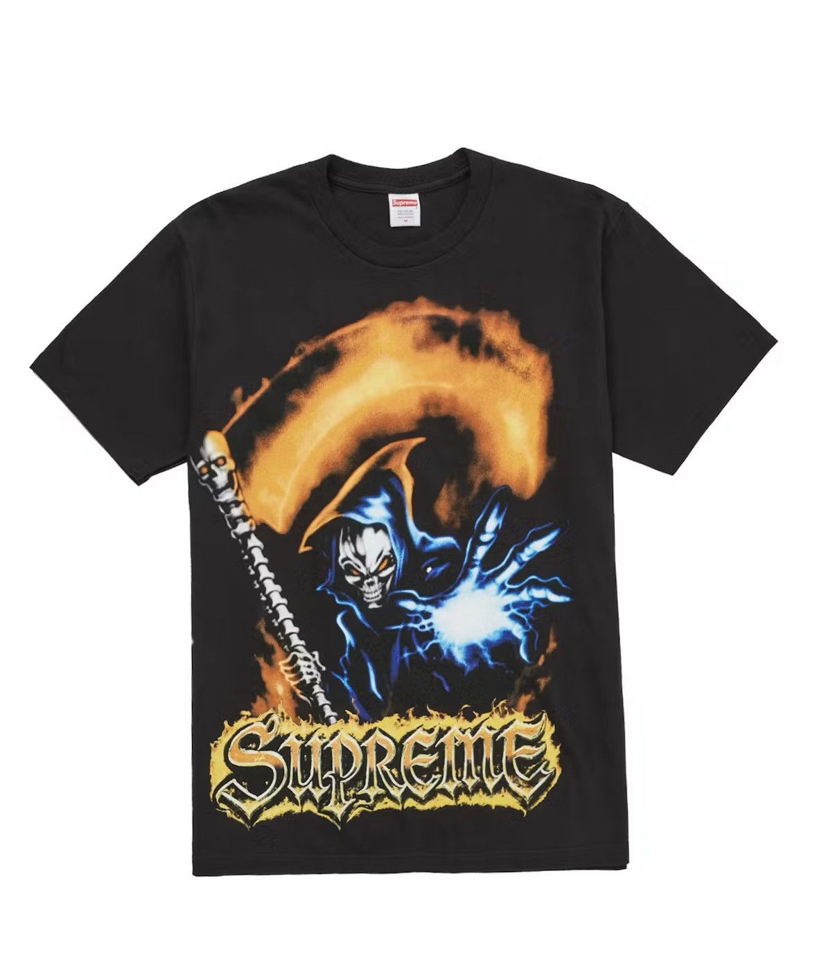 Supreme Supreme Grim Reaper Tee M Size US M / EU 48-50 / 2 - 2 Thumbnail
