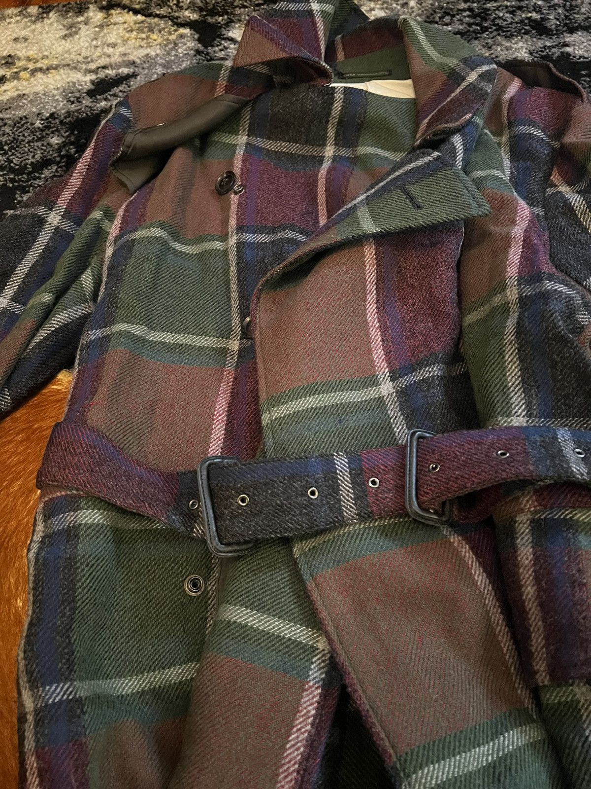 Other Yohji Yamamoto Plaid Coat (NEW, NEVER WORN) Size US M / EU 48-50 / 2 - 11 Thumbnail