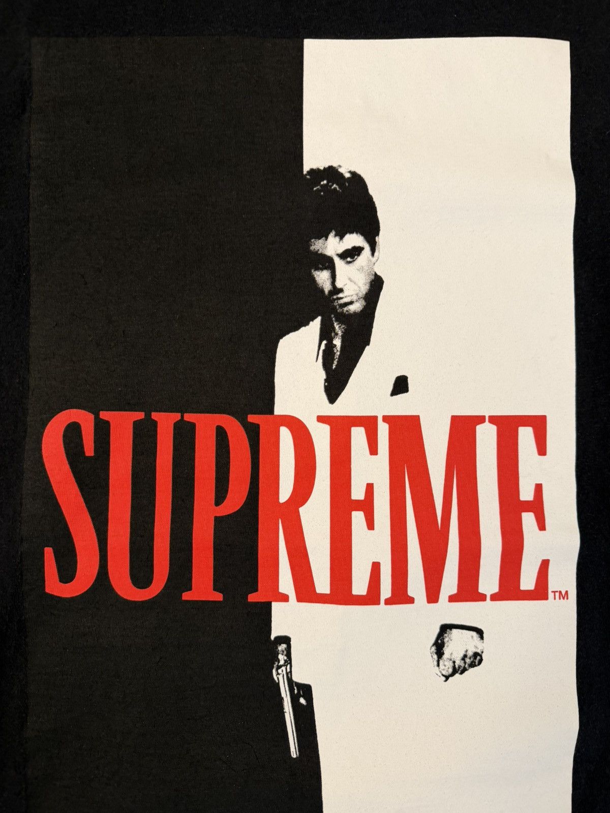 Supreme Supreme Scarface Split Tee Size US L / EU 52-54 / 3 - 6 Thumbnail