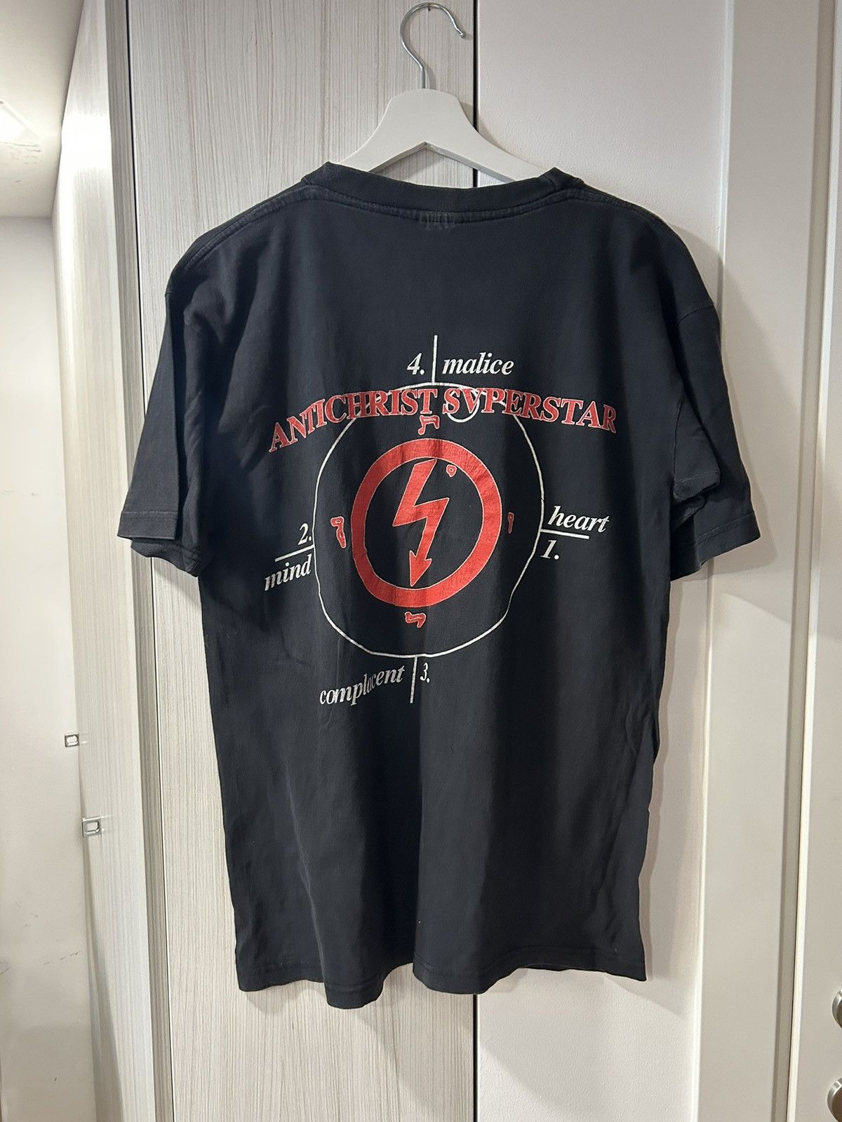 Band Tees × Vintage Vintage Marilyn Manson Anarchist Superstar Vintage Tee Size US L / EU 52-54 / 3 - 2 Thumbnail