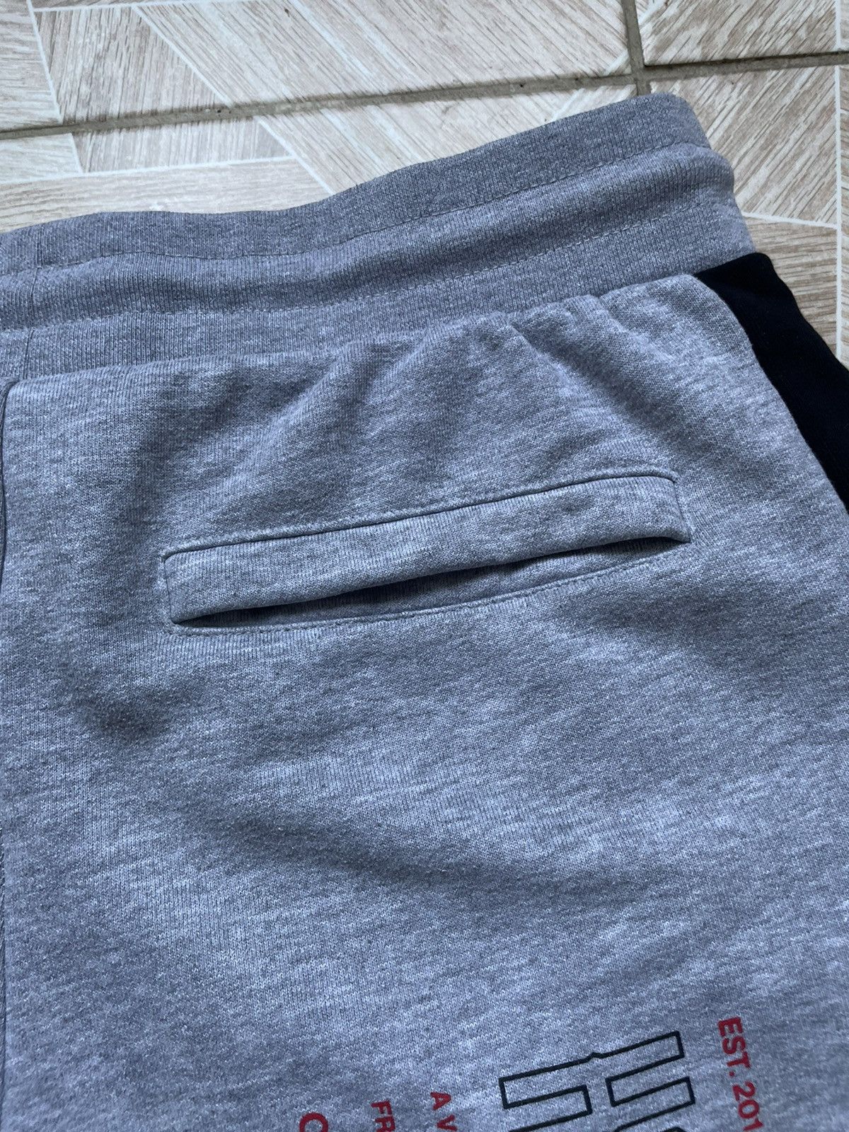 Japanese Brand Hoodrich London C-2814 Multi Pocket Cargo Gray Shorts Drill Size US 32 / EU 48 - 6 Thumbnail