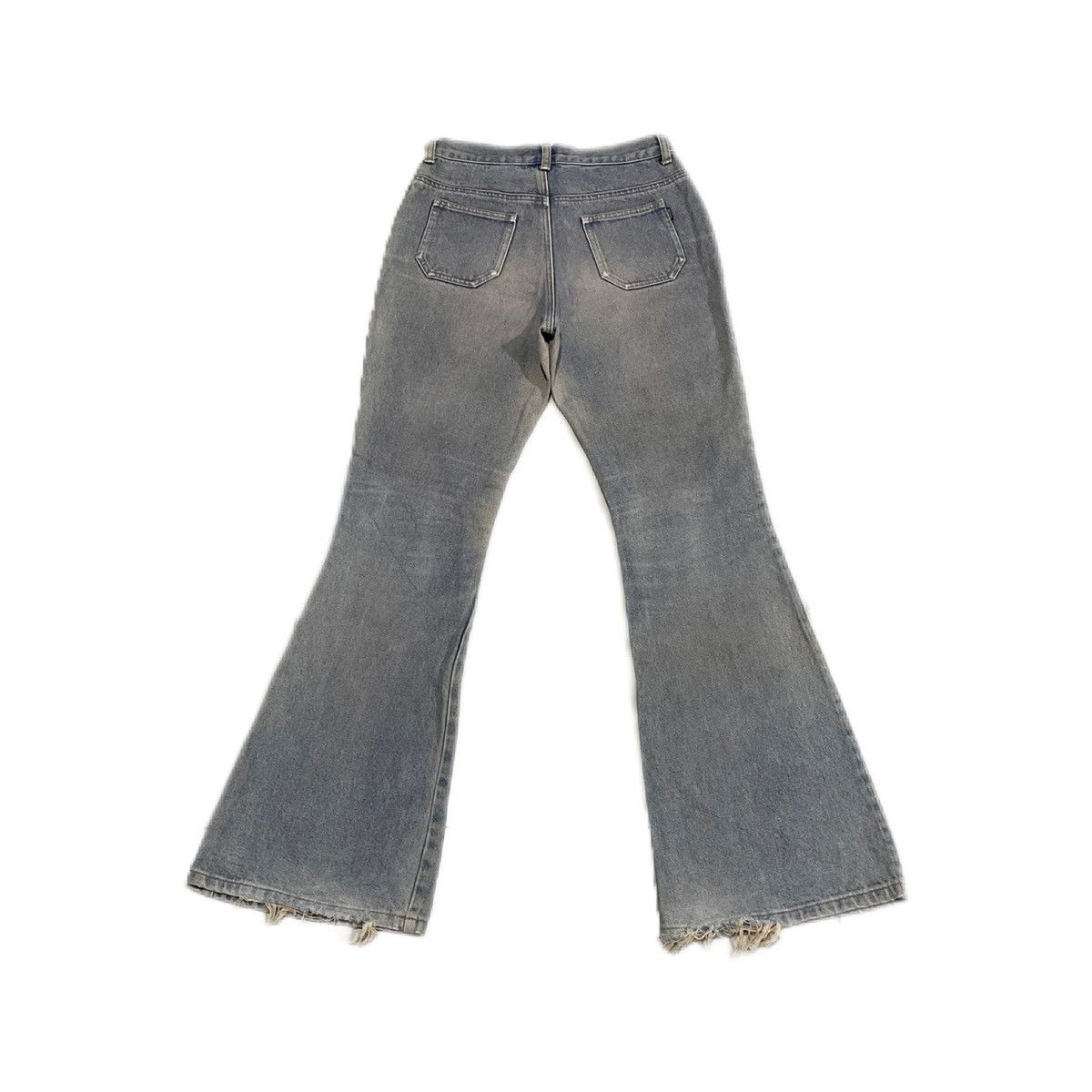 Hysteric Glamour × If Six Was Nine × Japanese Brand 🔥Sick Y2K Jouer Aux Echecs Mud Wash Flared Denim Size US 28 / EU 44 - 5 Thumbnail