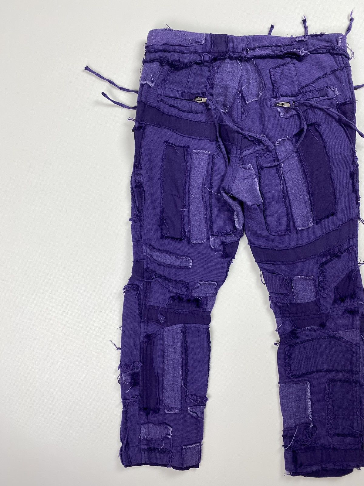 Haider Ackermann BNWT! Haider Ackermann ladies patchwork cropped pants Size 25" / US 0 / IT 36 - 21 Thumbnail