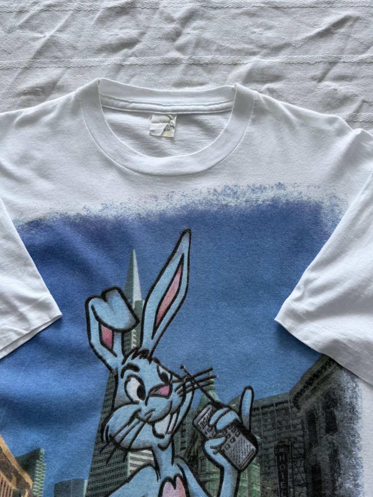 Cartoon Network Vintage 90s Bugs Bunny Looney Tunes T-Shirt Tee Size US XL / EU 56 / 4 - 3 Thumbnail