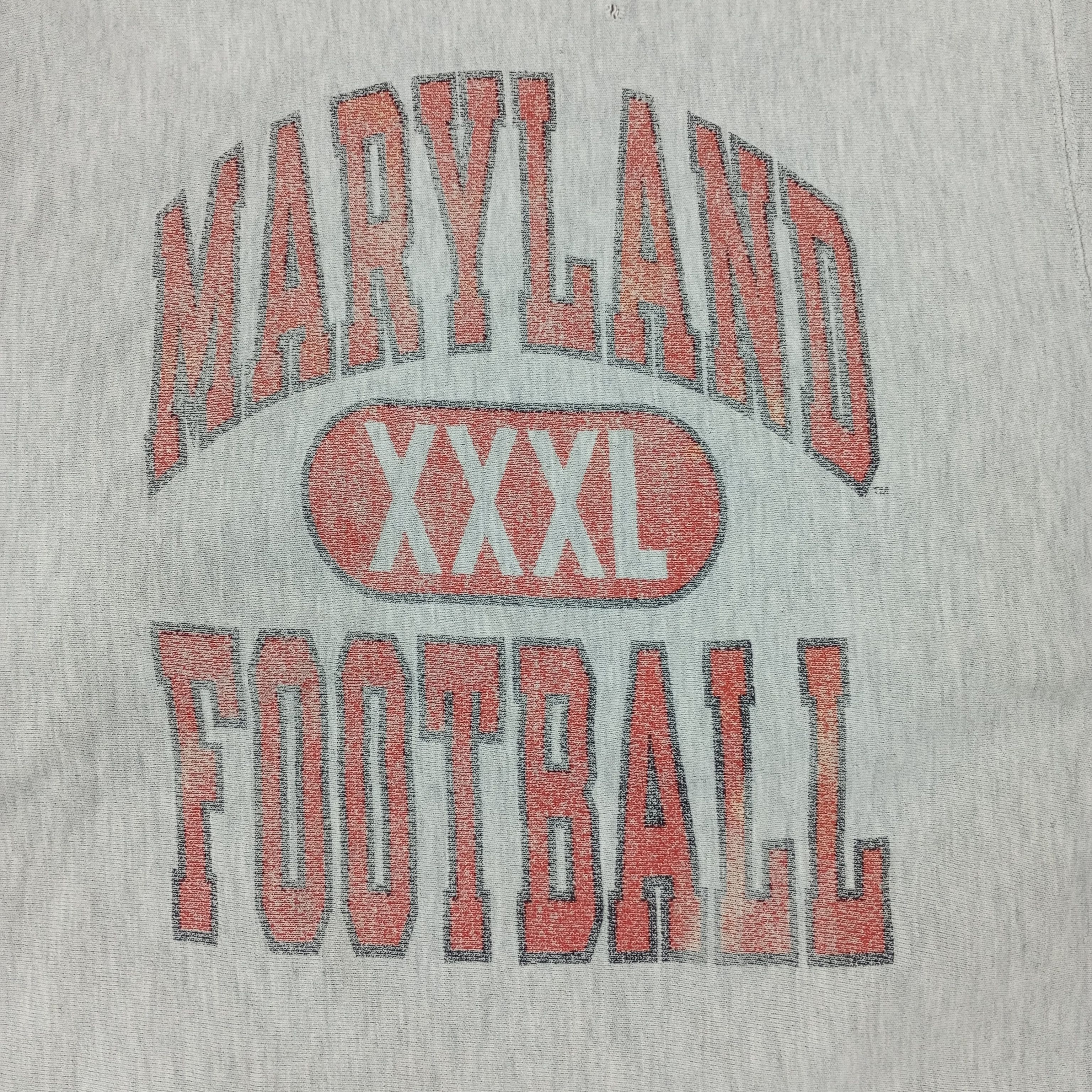 Champion × NFL × Vintage Maryland Football Distressed Champion Sweatshirt Size US S / EU 44-46 / 1 - 2 Thumbnail