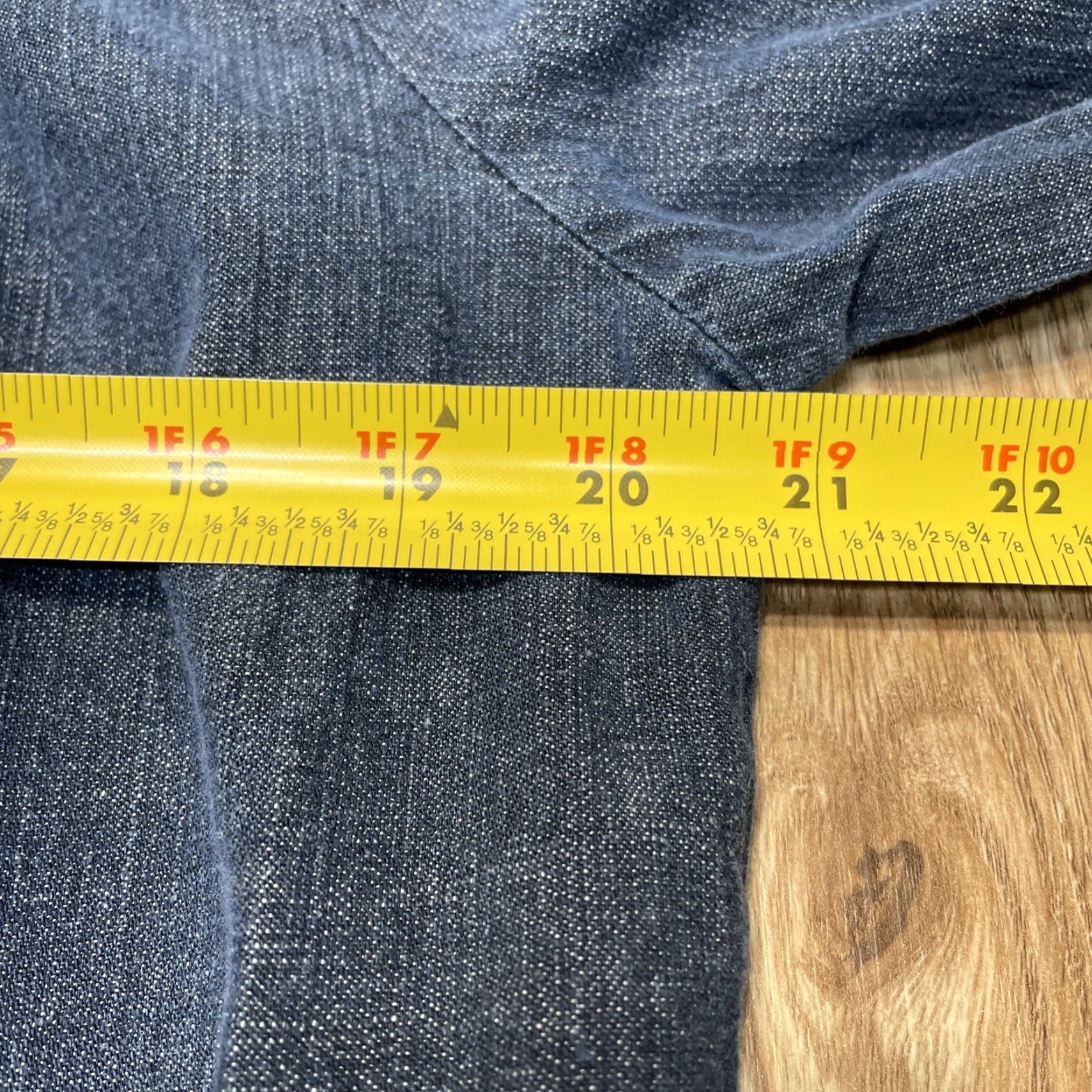 Vintage VINTAGE Rue21 Women's Denim Jacket Zip Front Blue XL Casual 90s Size 40" / US 18 - 6 Thumbnail