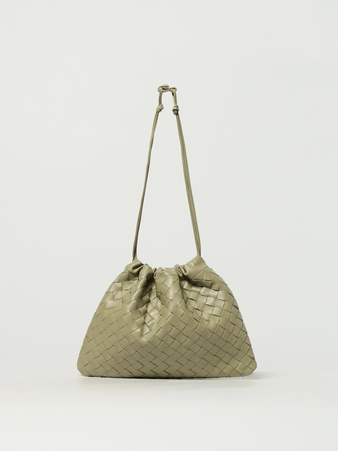 Bottega Veneta Shoulder Bag Woman Sage, Women's
