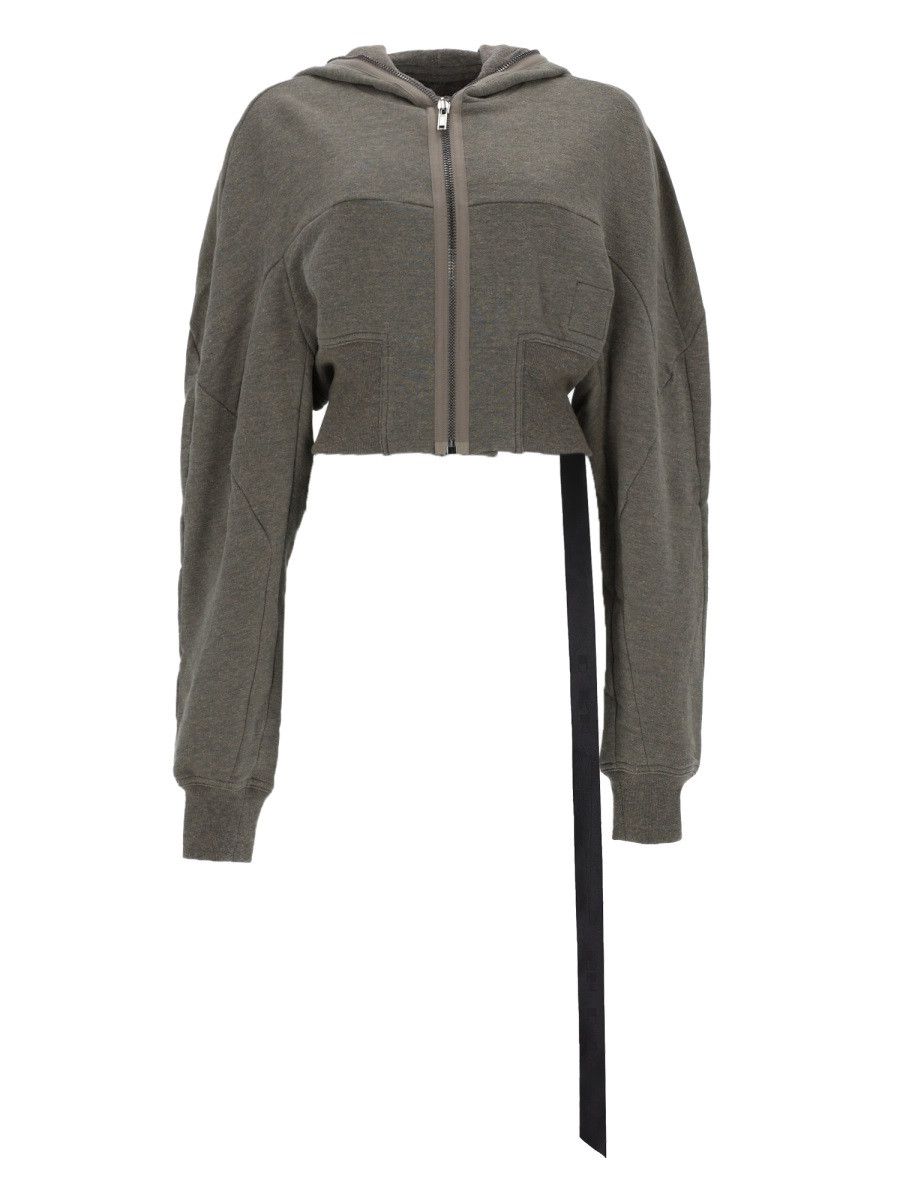 Rick Owens Drkshdw RICK OWENS DRKSHDW "GIMP COLLAGE" SWEATSHIRT - GREY Size M / US 6-8 / IT 42-44 - 1 Thumbnail
