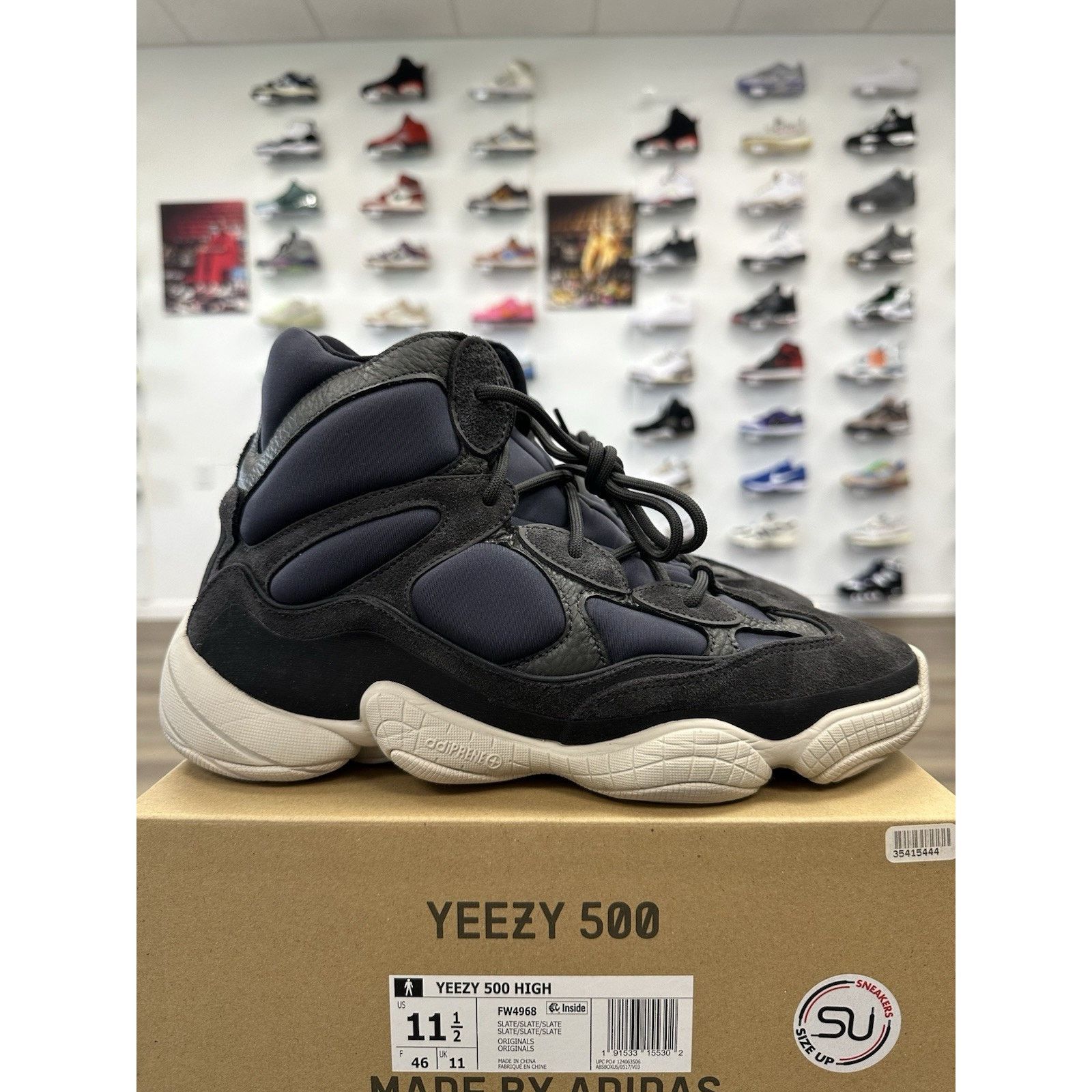 Size adidas Yeezy 500 High Slate