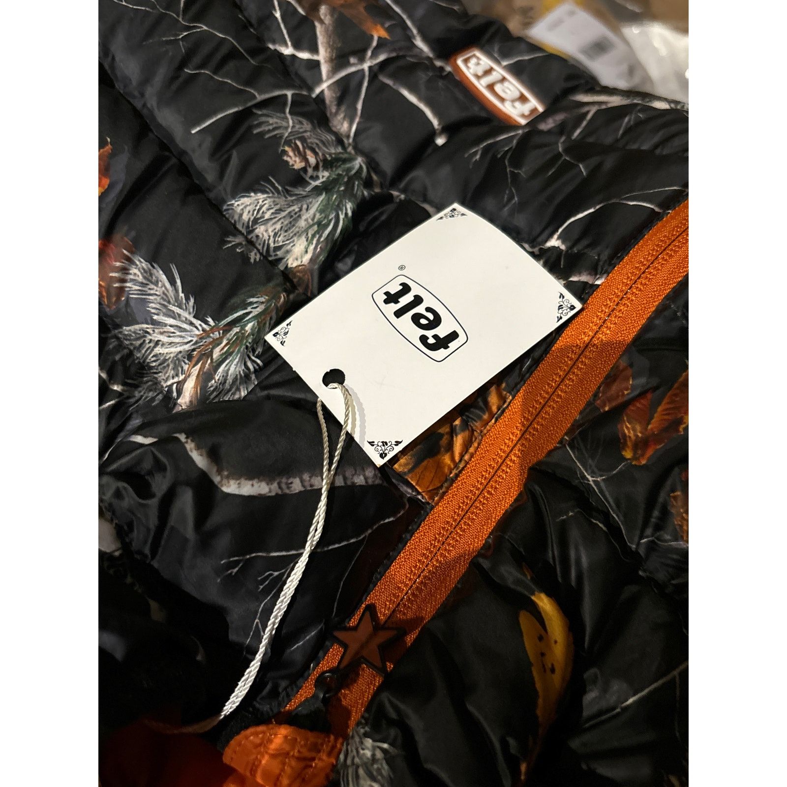 FELT Felt LT400 Packable Down Jacket Logo NWT Pull-Cord Camo $240 Size US XL / EU 56 / 4 - 12 Thumbnail