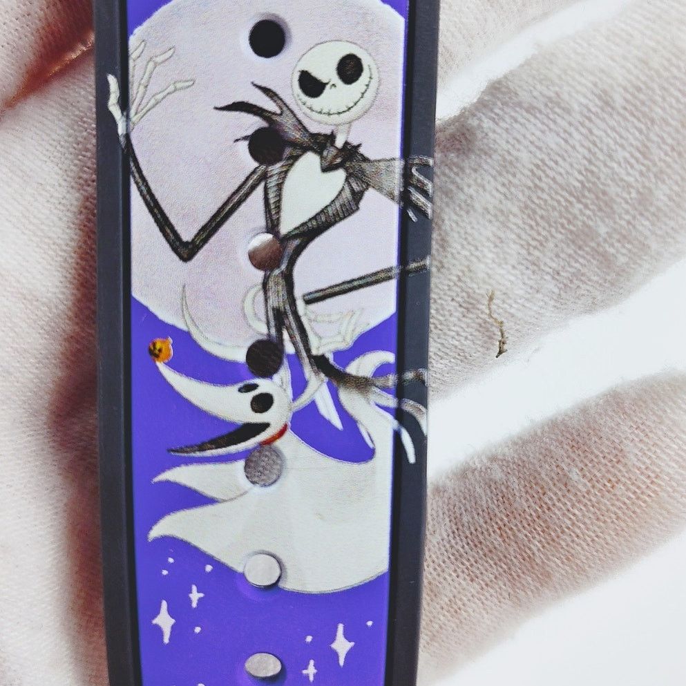 Disney 2022 Disney Hocus Pocus Jack Skellington MagicBand LE 3780 Size ONE SIZE - 6 Thumbnail