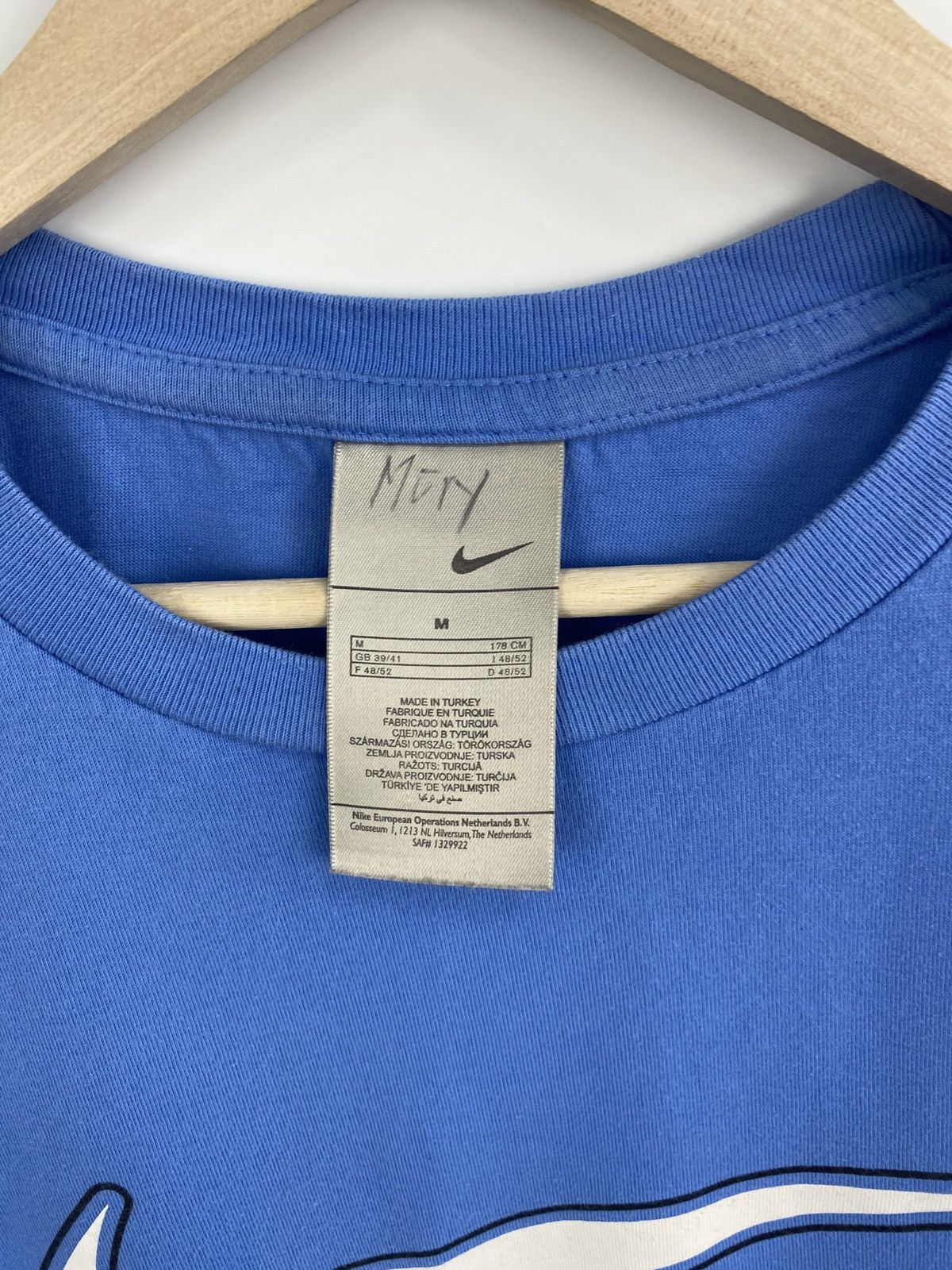 Nike × Vintage 🇺🇸 Vintage 90s Nike T-Shirt Rare Retro Hype Size US M / EU 48-50 / 2 - 5 Thumbnail