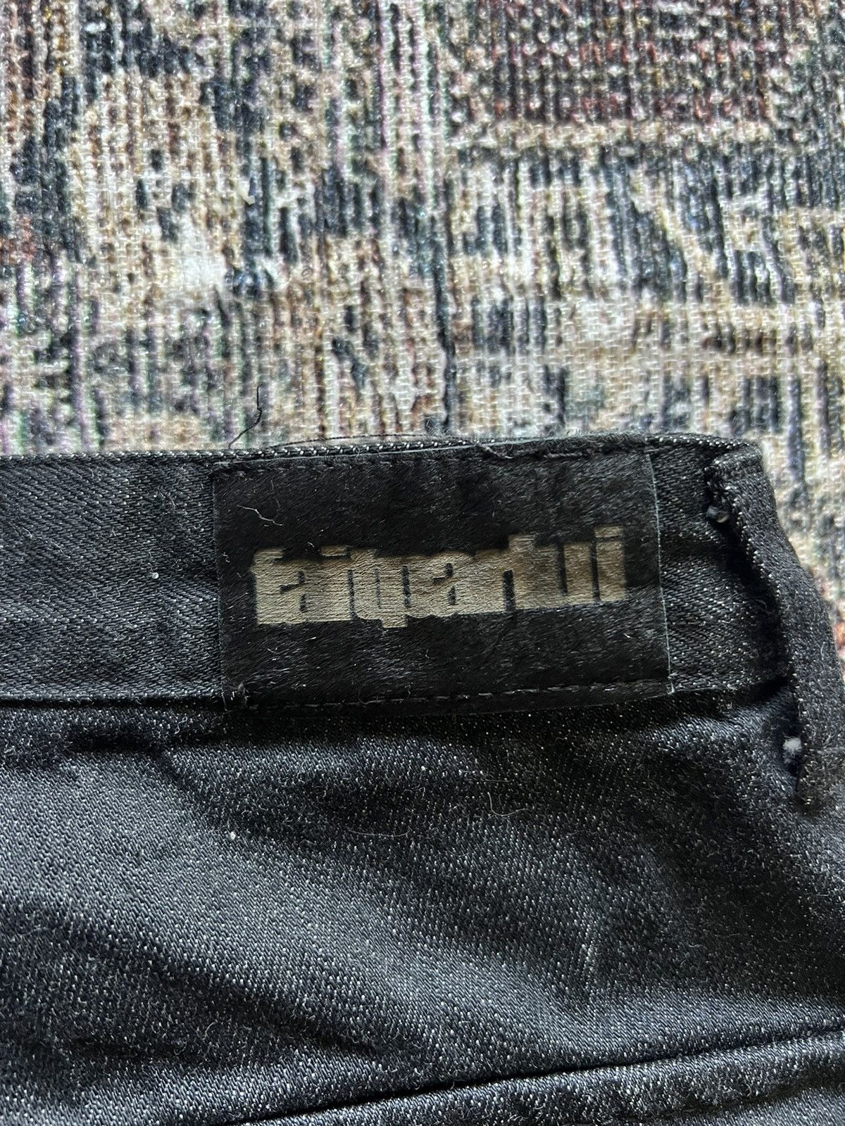 Other Fait Par Lui japanese denim flared cargo Size US 30 / EU 46 - 4 Thumbnail