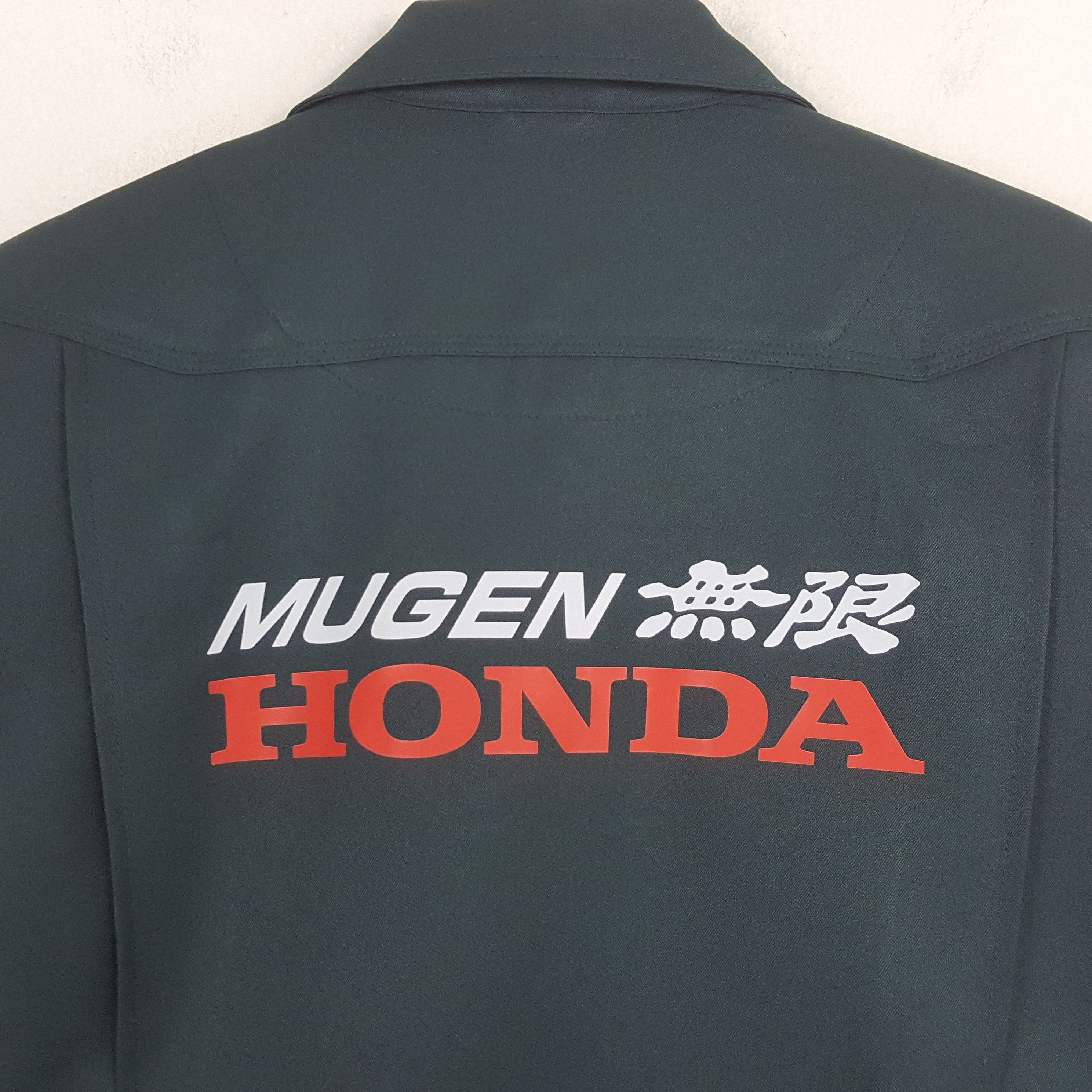 Japanese Brand × Vintage Vintage Mugen Honda Japanese Racing Team Custom Jacket Size US M / EU 48-50 / 2 - 2 Thumbnail