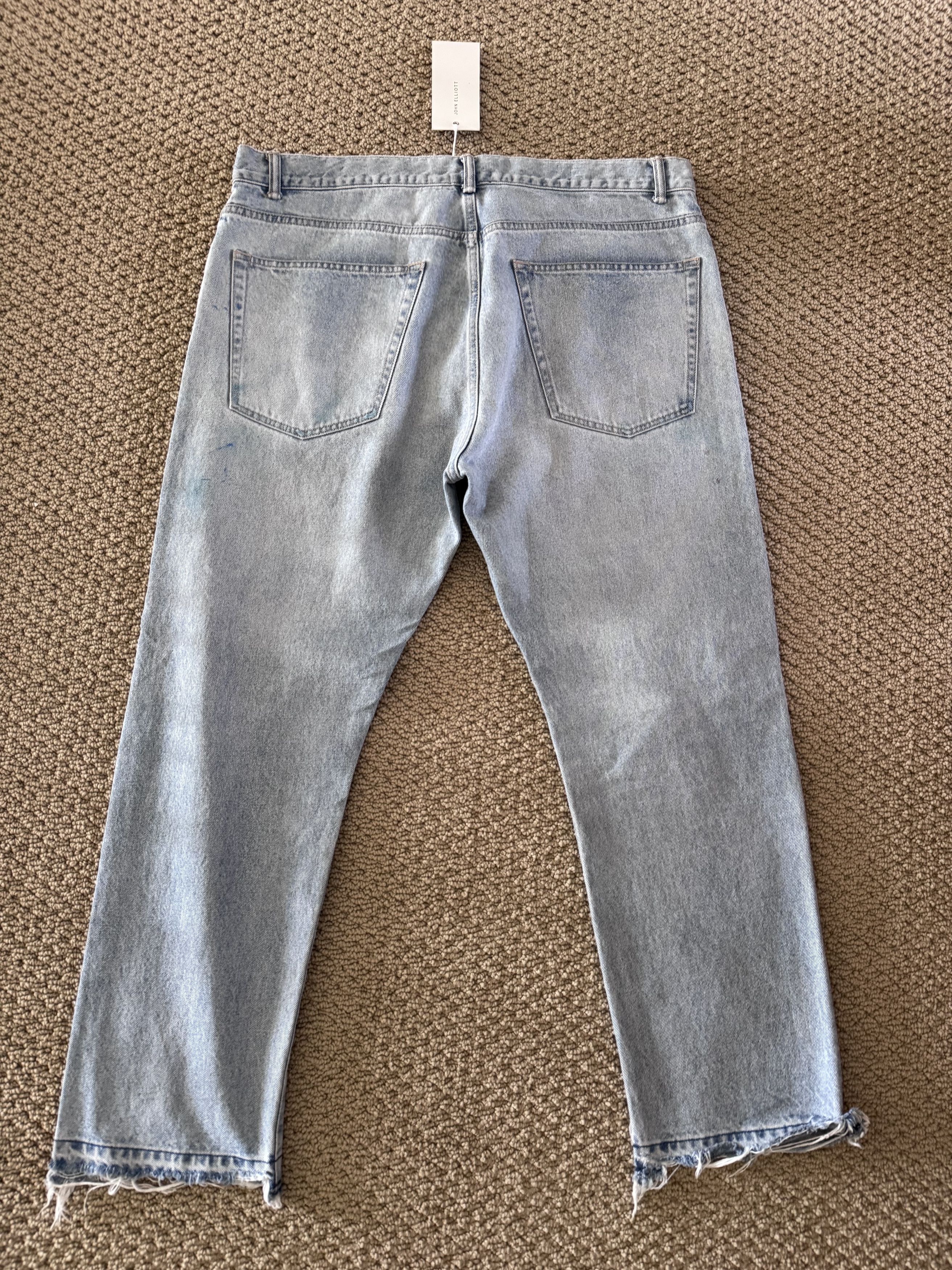 John Elliott Daze Distressed Denim Size US 36 / EU 52 - 7 Thumbnail