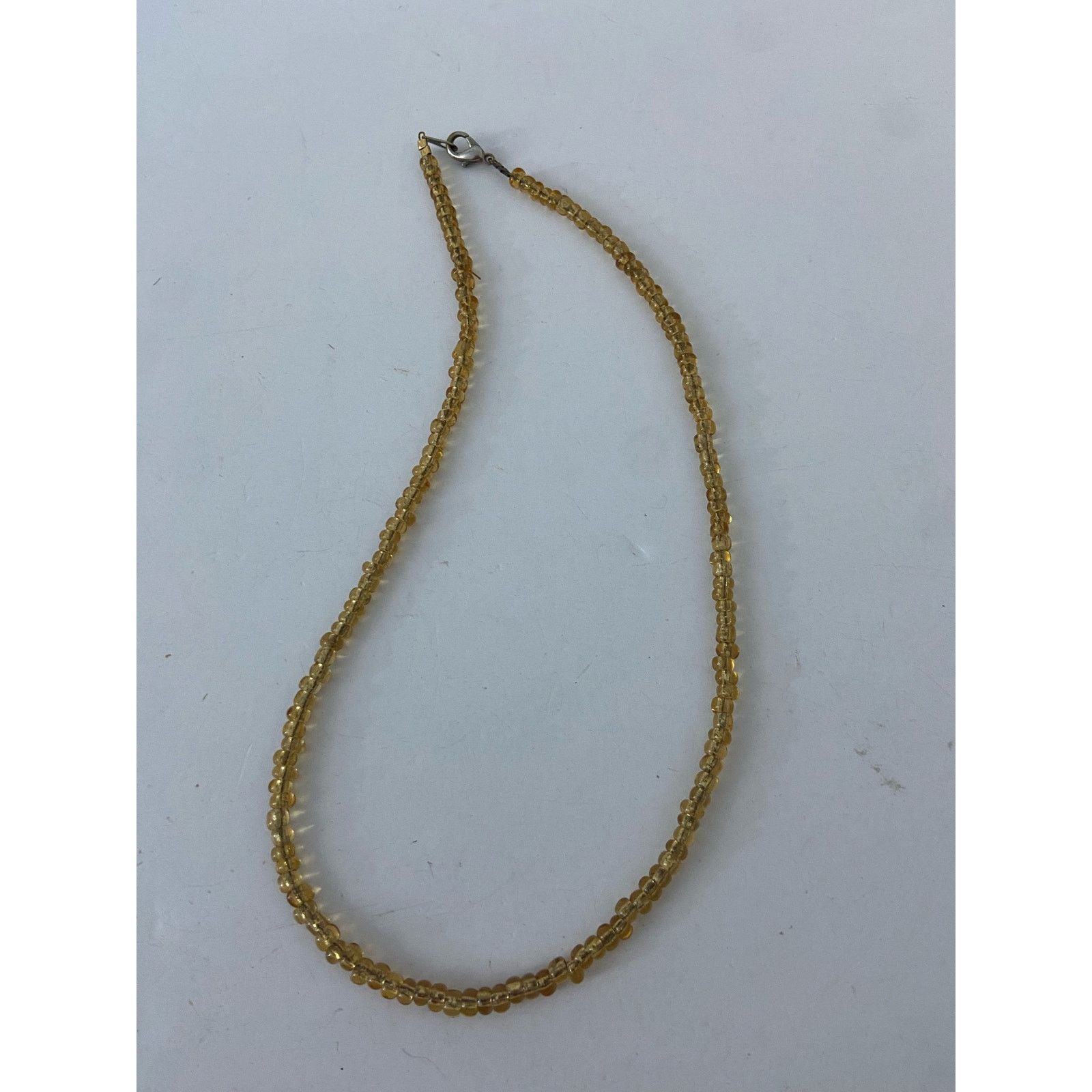 Handmade orange bead necklace Size ONE SIZE - 3 Thumbnail