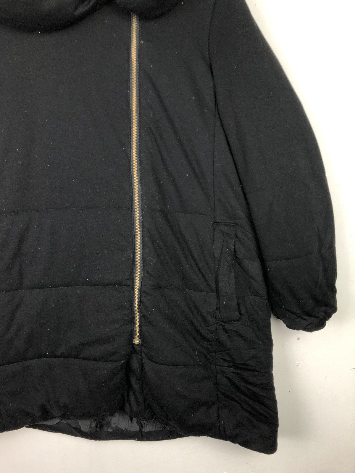 Gu Cross Zipper Long Jacket