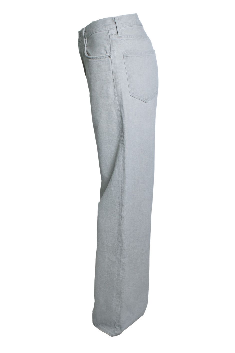 Agolde Agolde, Dame jeans in light grey Size 27" / US 4 / IT 40 - 2 Thumbnail