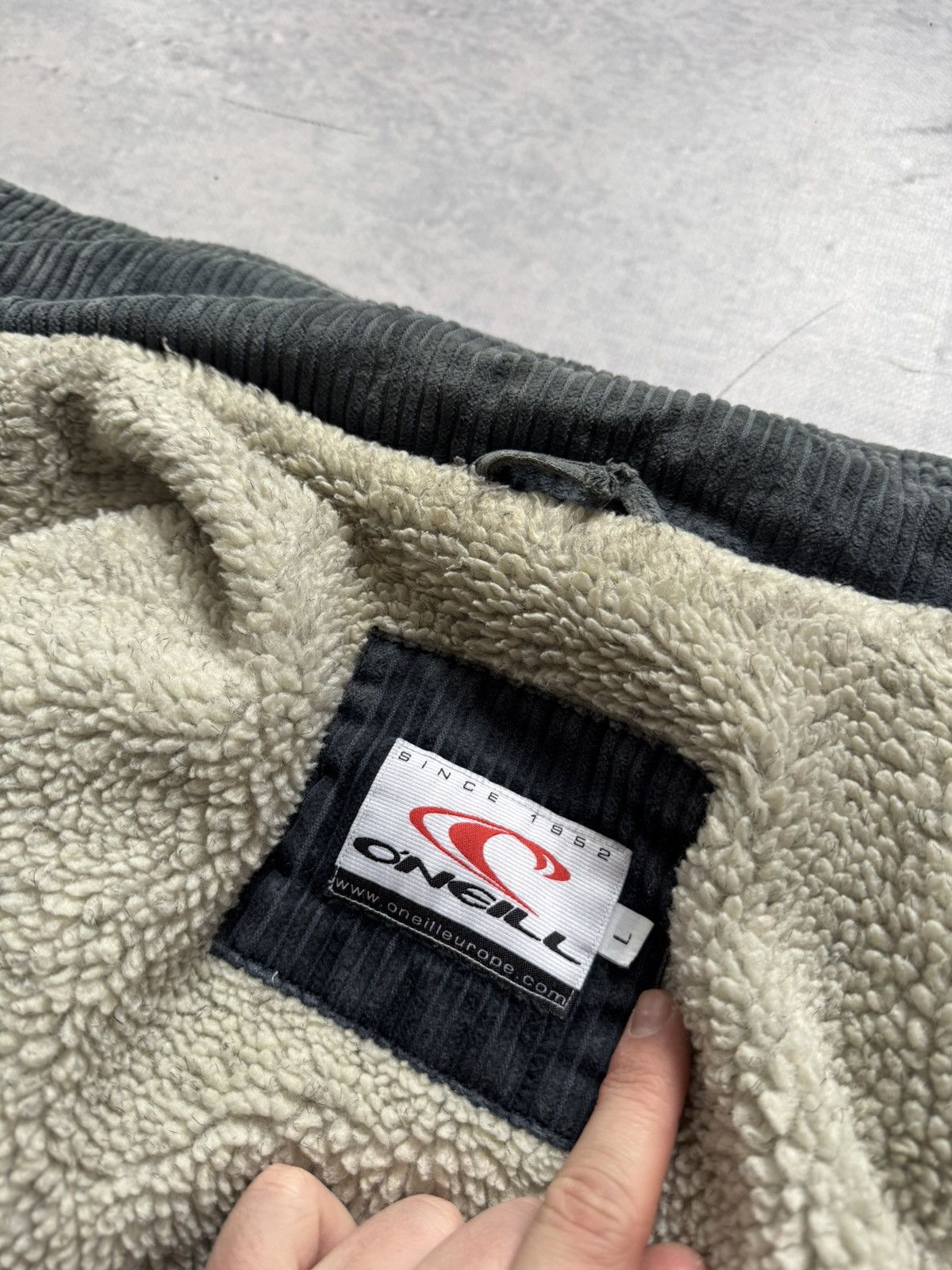 O'Neill × Vintage Vintage Oneill sherpa fleece jacket rare bomber Size US L / EU 52-54 / 3 - 6 Thumbnail