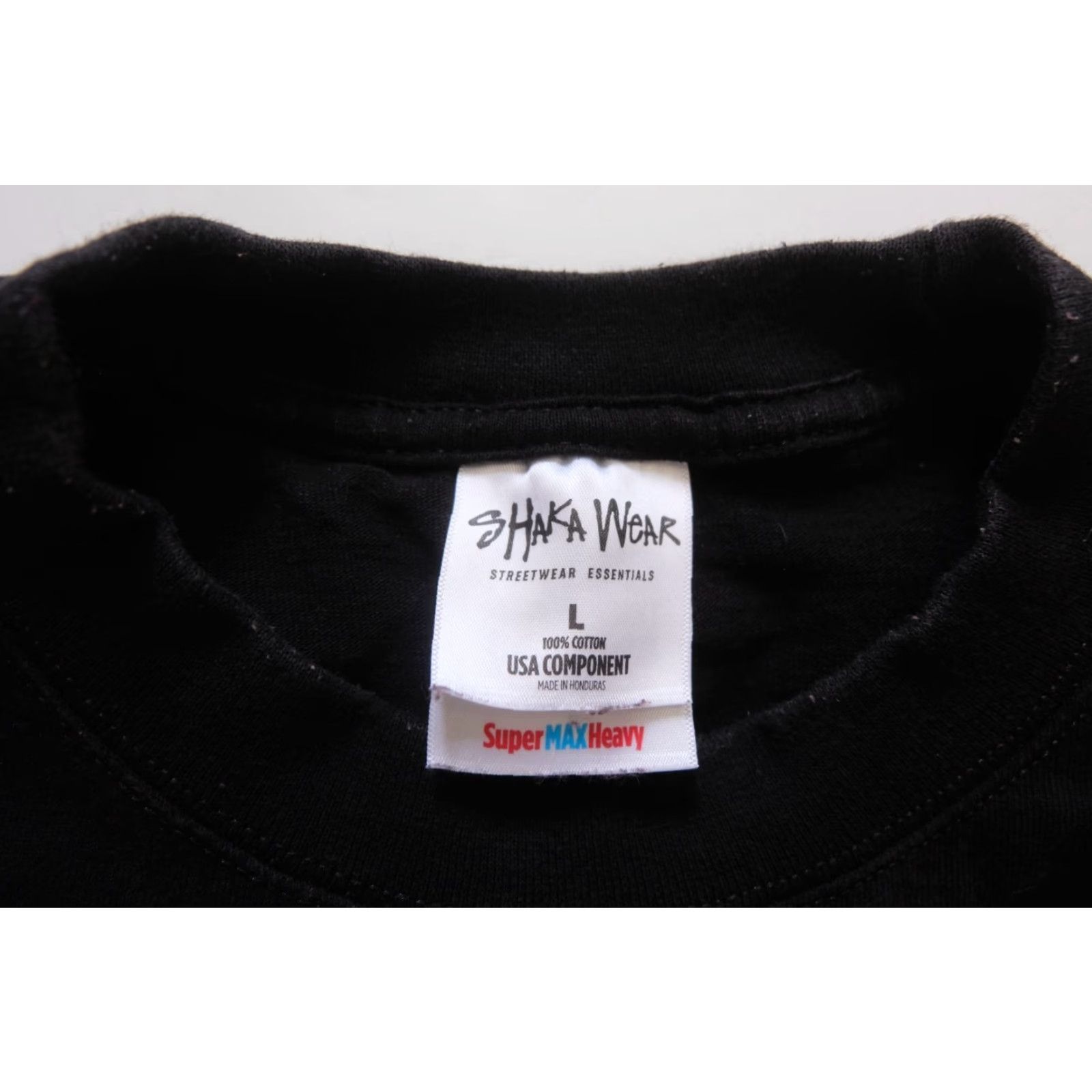 Vintage VINTAGE Shaka Wear SAN JUDAS ST JUDE VTG Y2K HEAVYWEIGHT COTTON BLACK GRAPHIC T-SHIRT Mens SZ L Size US L / EU 52-54 / 3 - 6 Thumbnail