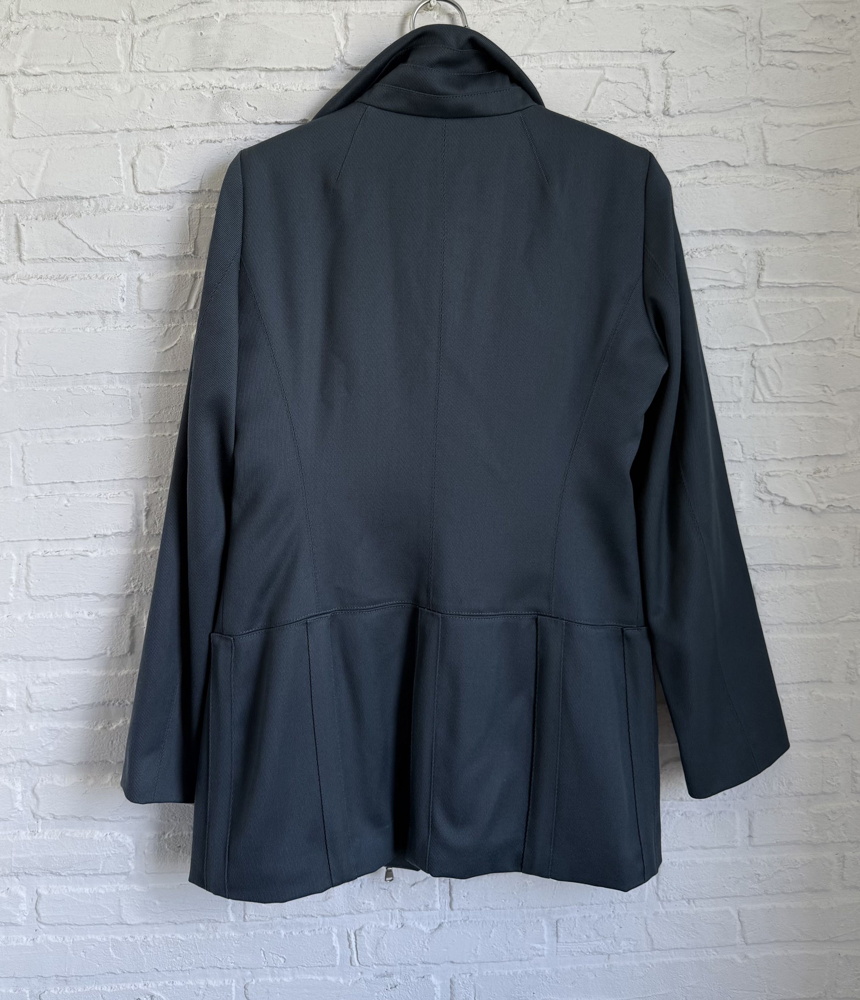 Costume National Costume National Asymmetric Wool Jacket Coat Size M / US 6-8 / IT 42-44 - 9 Thumbnail