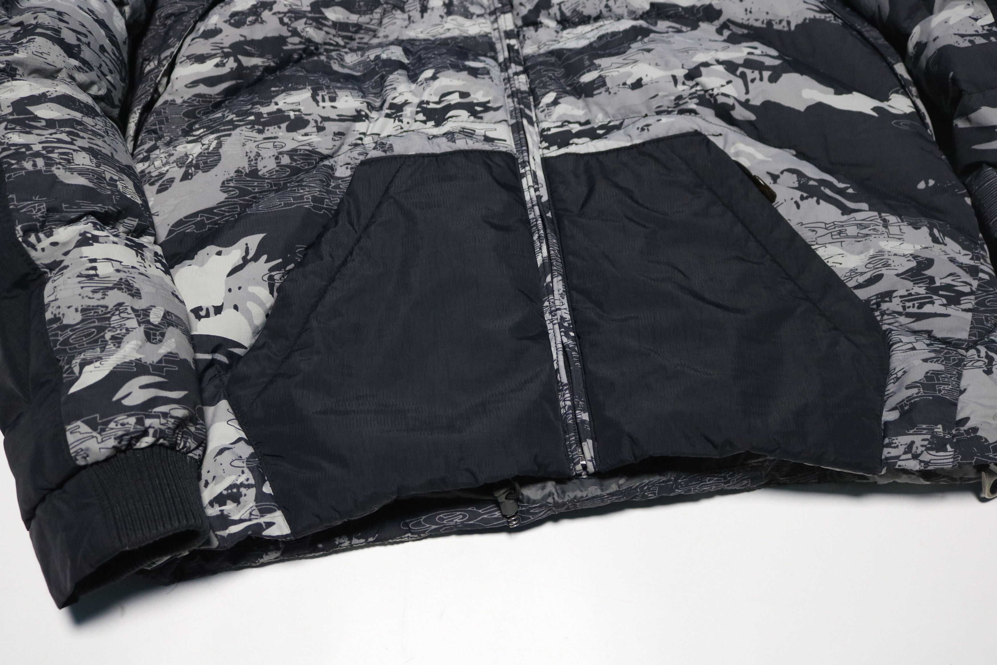 Oakley OAKLEY 00s Pattern Puffer Jacket Size US S / EU 44-46 / 1 - 4 Thumbnail