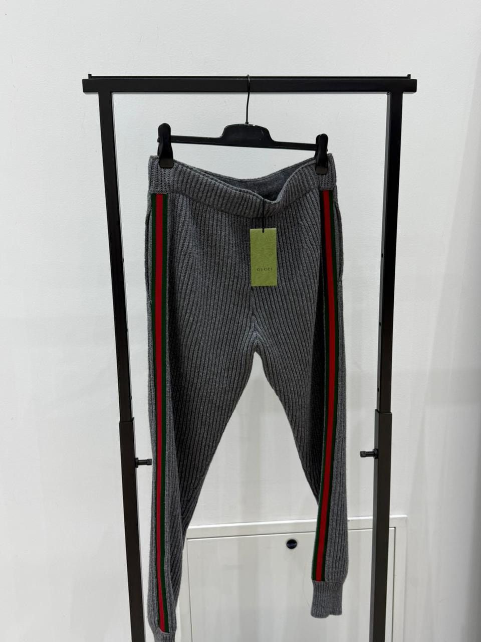Gucci Gucci Web Stripe wool and cashmere pants Size US 30 / EU 46 - 1 Thumbnail