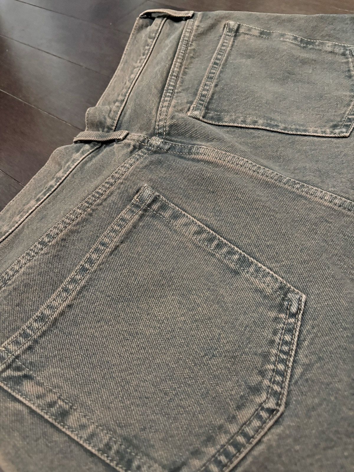 Cos COS Denim Dirty Blue Straight Jeans Size US 31 - 2 Thumbnail