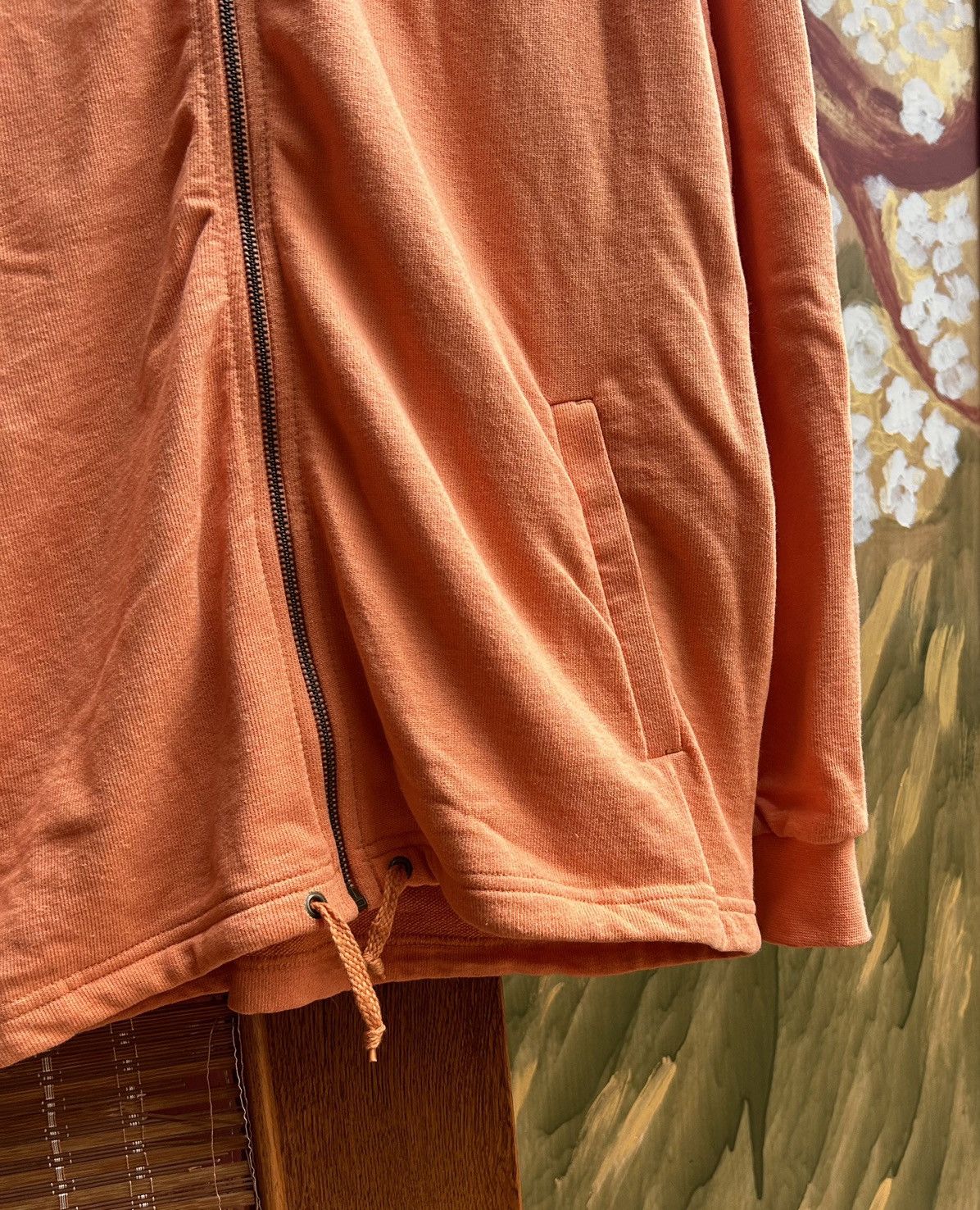 Nike × Vintage Vintage 00’s Nike Zip Up Hoodie Orange Size M Dead Stock Size US M / EU 48-50 / 2 - 5 Thumbnail