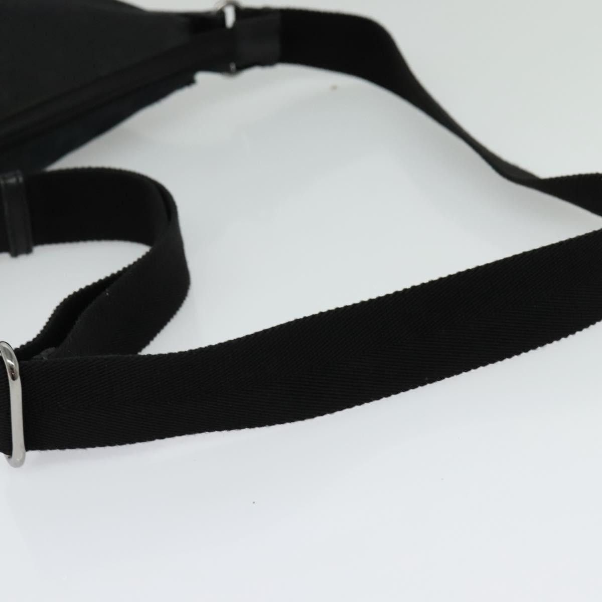 Gucci GUCCI GG Canvas Shoulder Bag Black Silver Size ONE SIZE - 7 Thumbnail