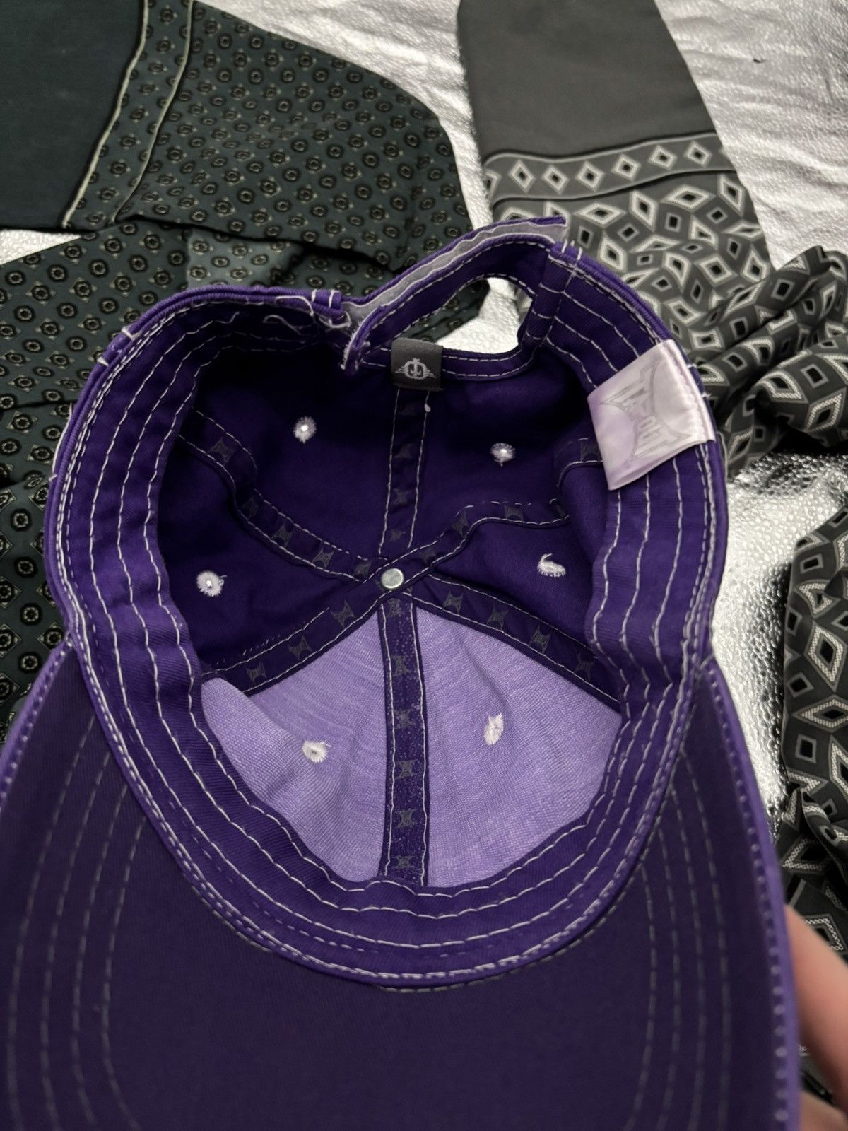 Tapout Crazy purple quality tapout cap USA Sk8 Viral Pinterest Size ONE SIZE - 5 Thumbnail