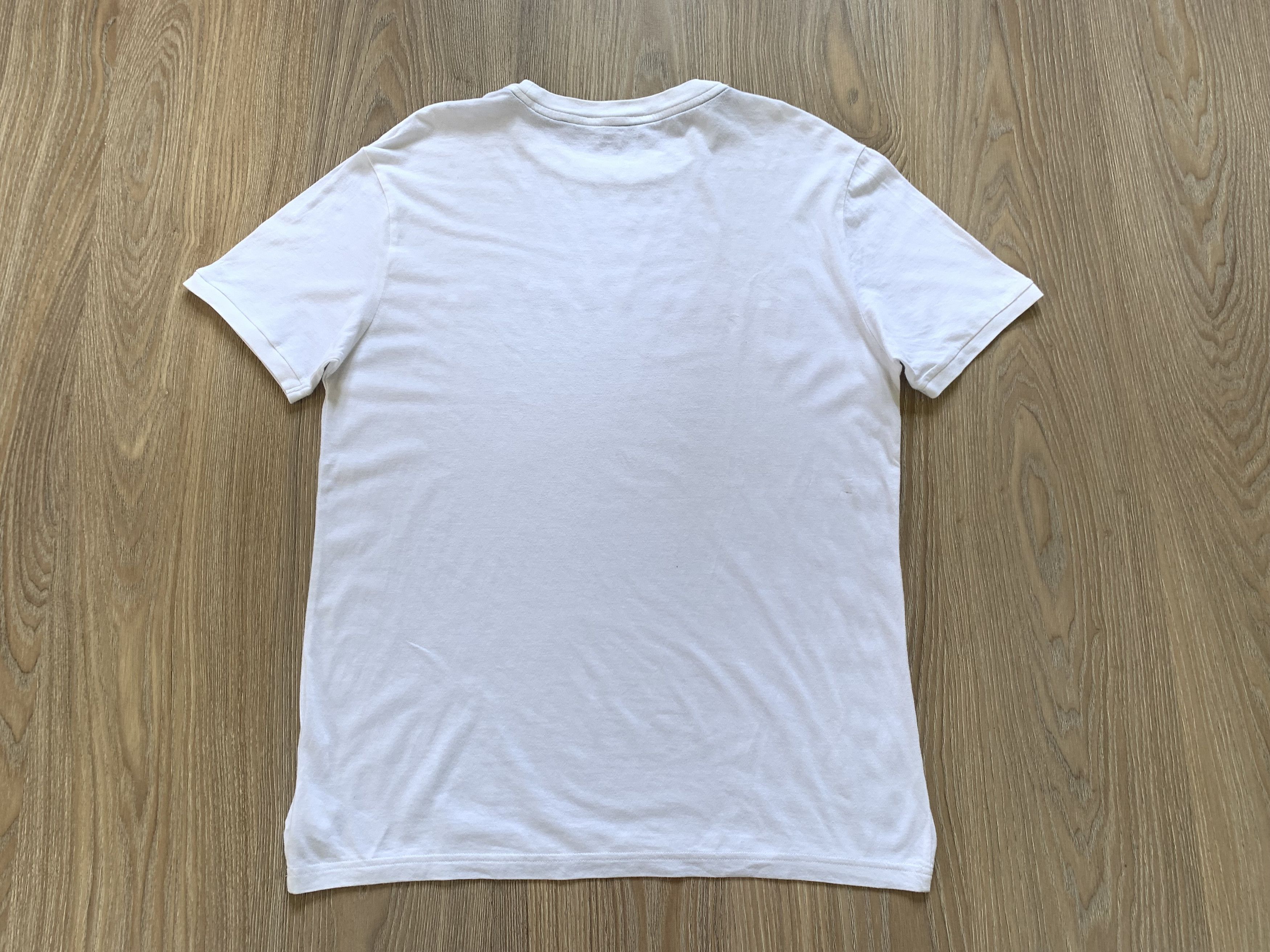 Tommy Hilfiger Tommy Hilfiger White Cotton Printed T Shirt Size US M / EU 48-50 / 2 - 3 Thumbnail