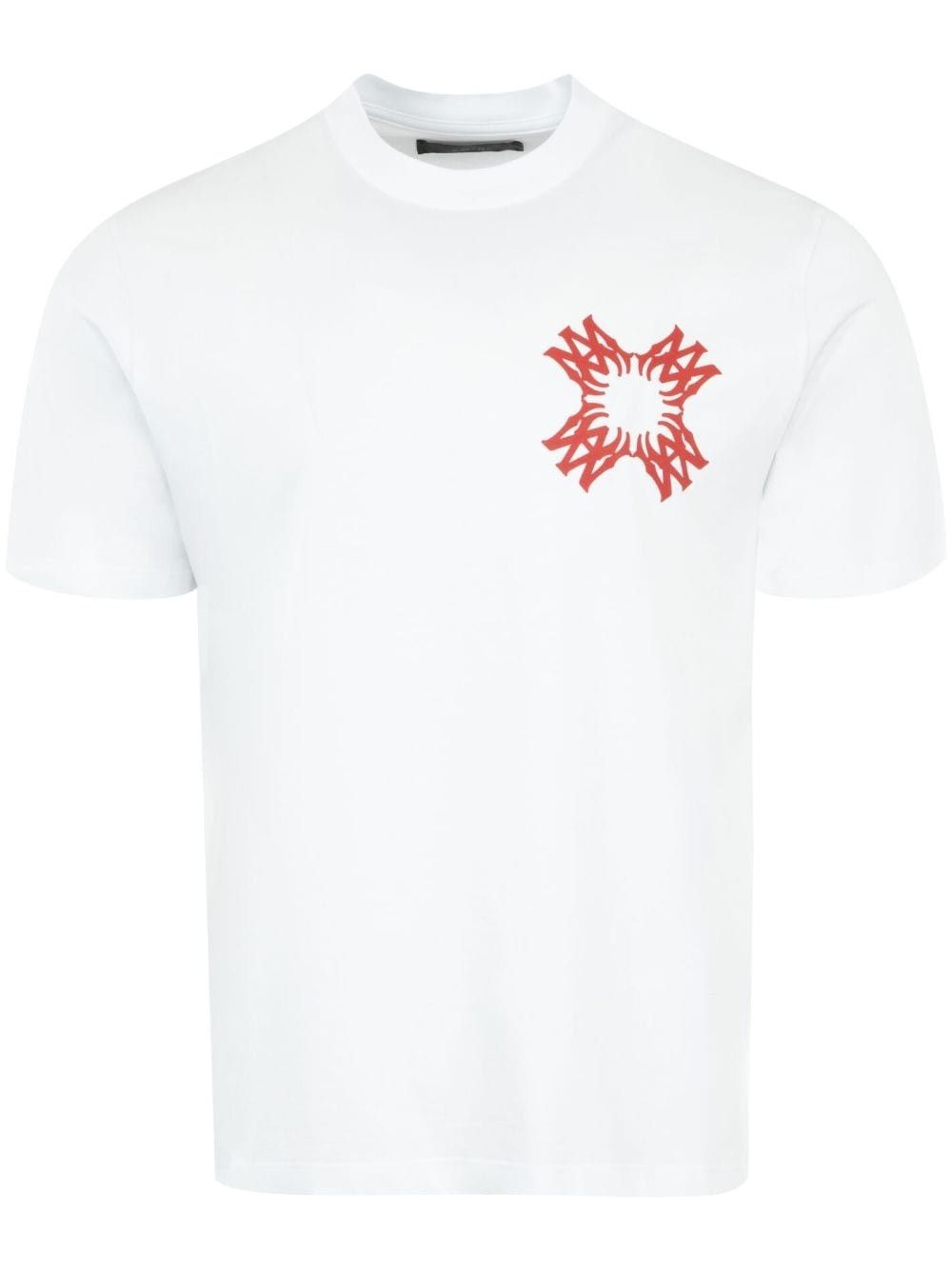 Amiri o1orln1025 MA Quad Xo T-Shirt in White Size US XL / EU 56 / 4 - 1 Thumbnail