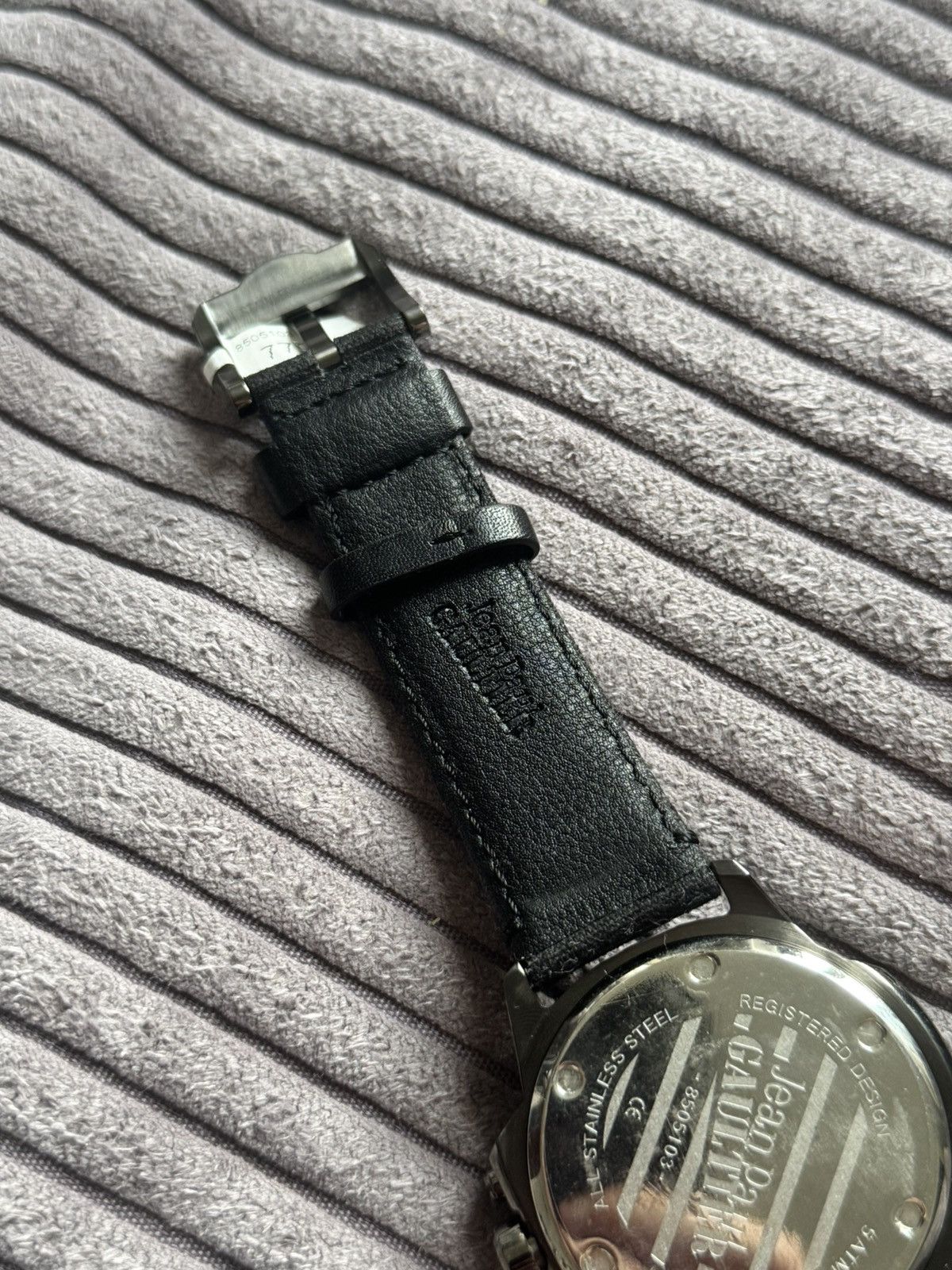 Jean Paul Gaultier Jean Paul Gaultier Archive Black Man Watch Grail JPG Size ONE SIZE - 6 Thumbnail
