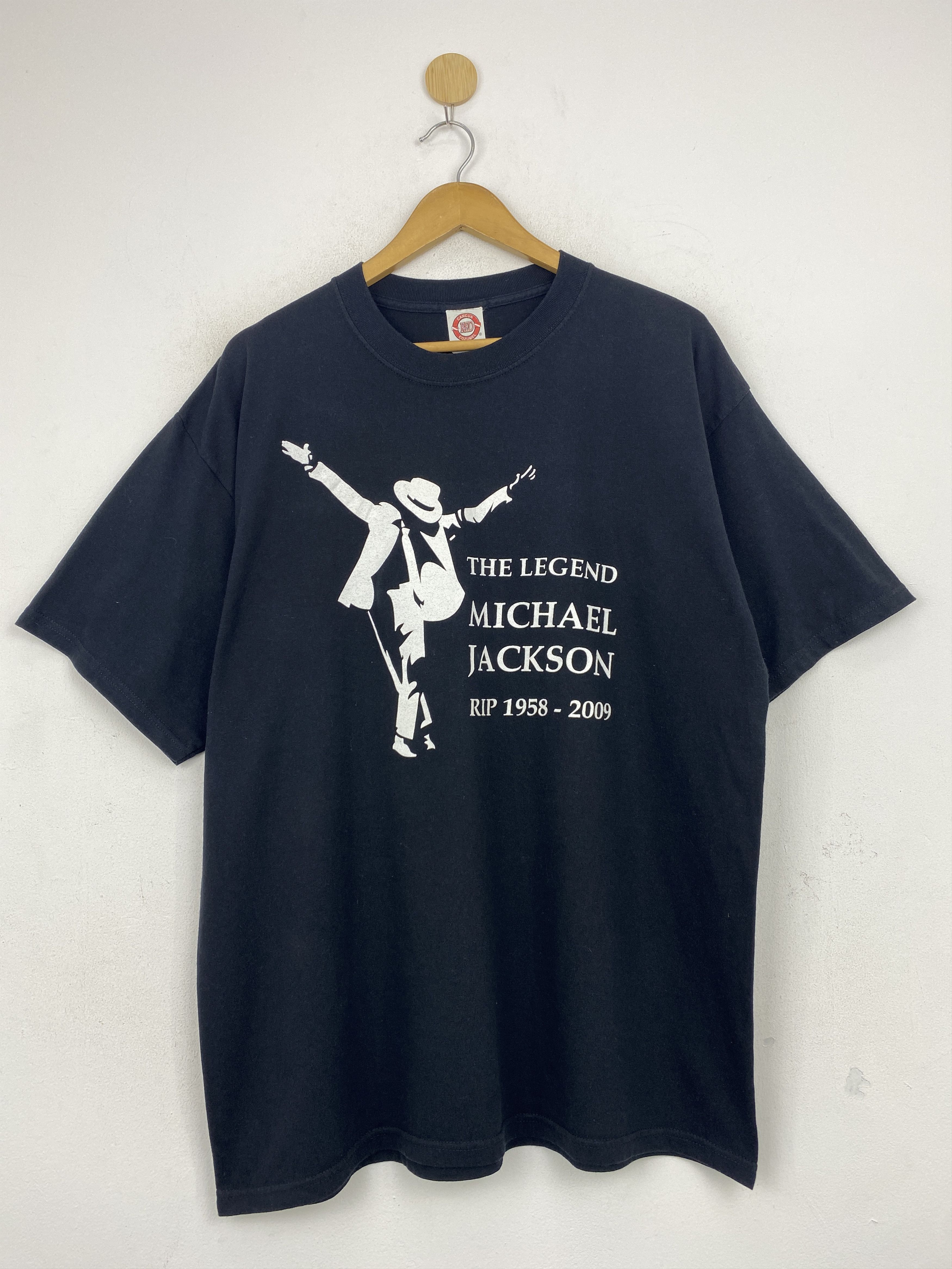 Michael Jackson × Vintage Vintage The Legend Michael Jackson Tee TA0637 Size US XL / EU 56 / 4 - 2 Thumbnail