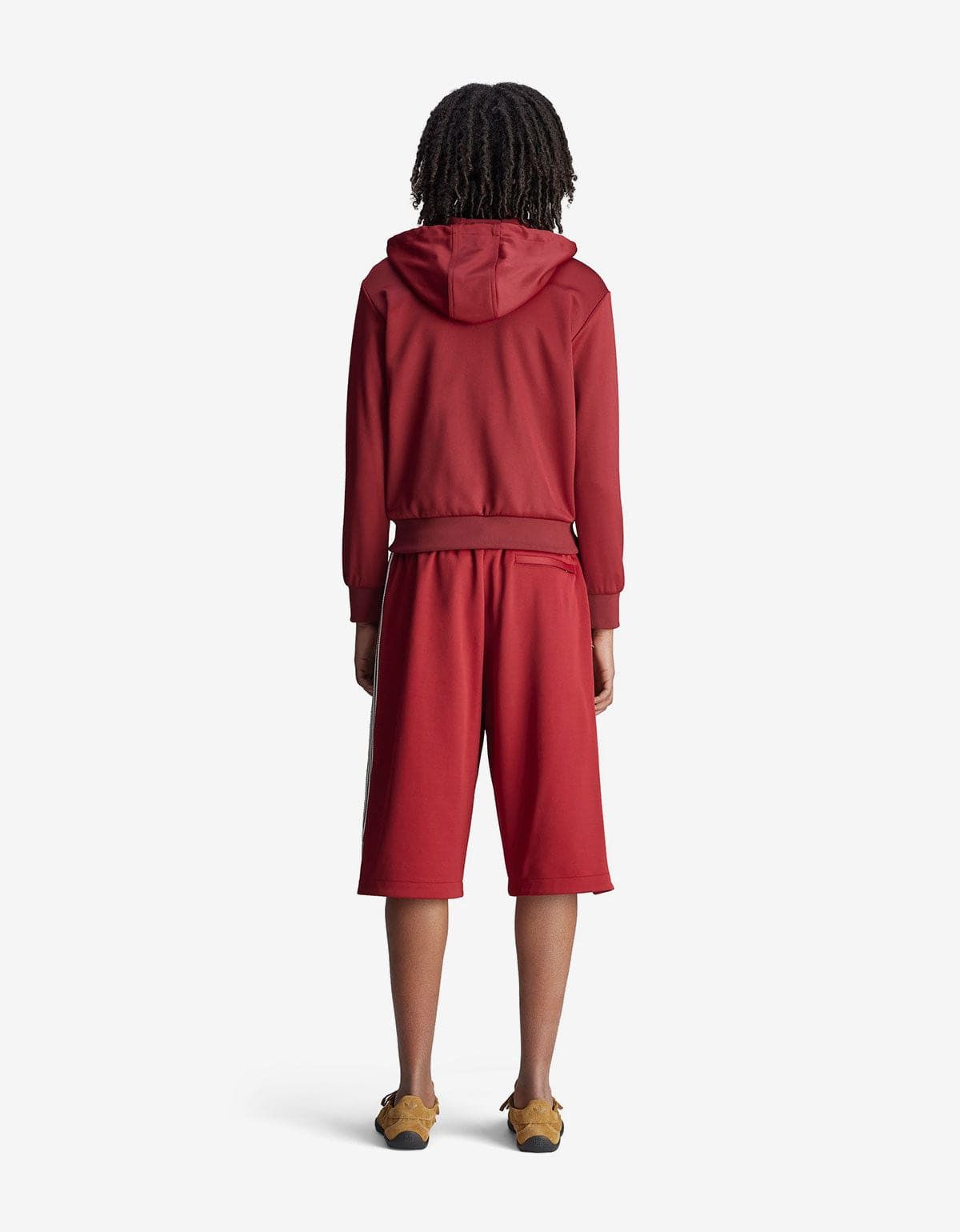 Adidas Wales Bonner x Adidas Collegiate Burgundy Track Hoodie Size US S / EU 44-46 / 1 - 7 Thumbnail
