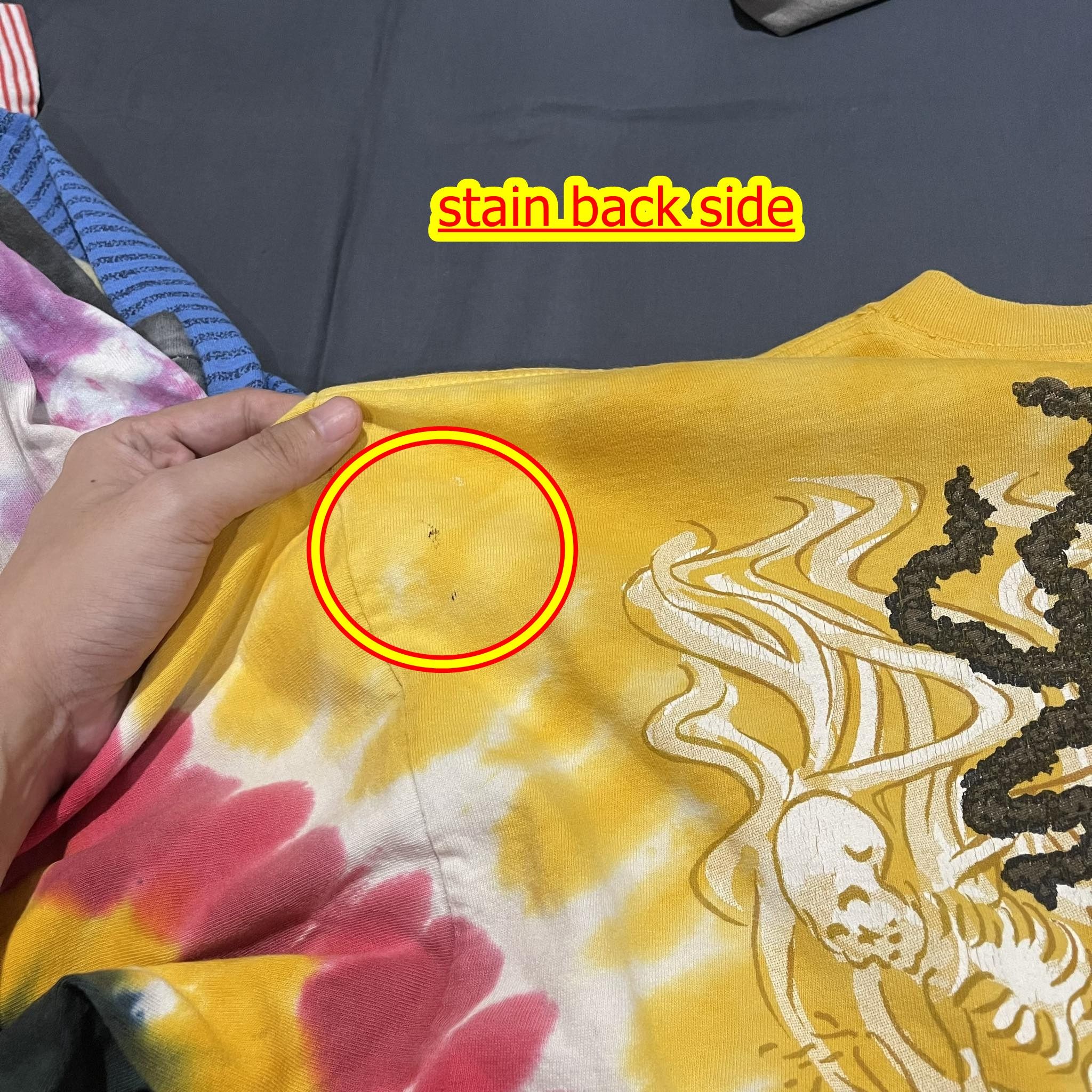 Grateful Dead Vintage 2003 Grateful Dead Rasta Skeleton Shirt Size US L / EU 52-54 / 3 - 9 Thumbnail