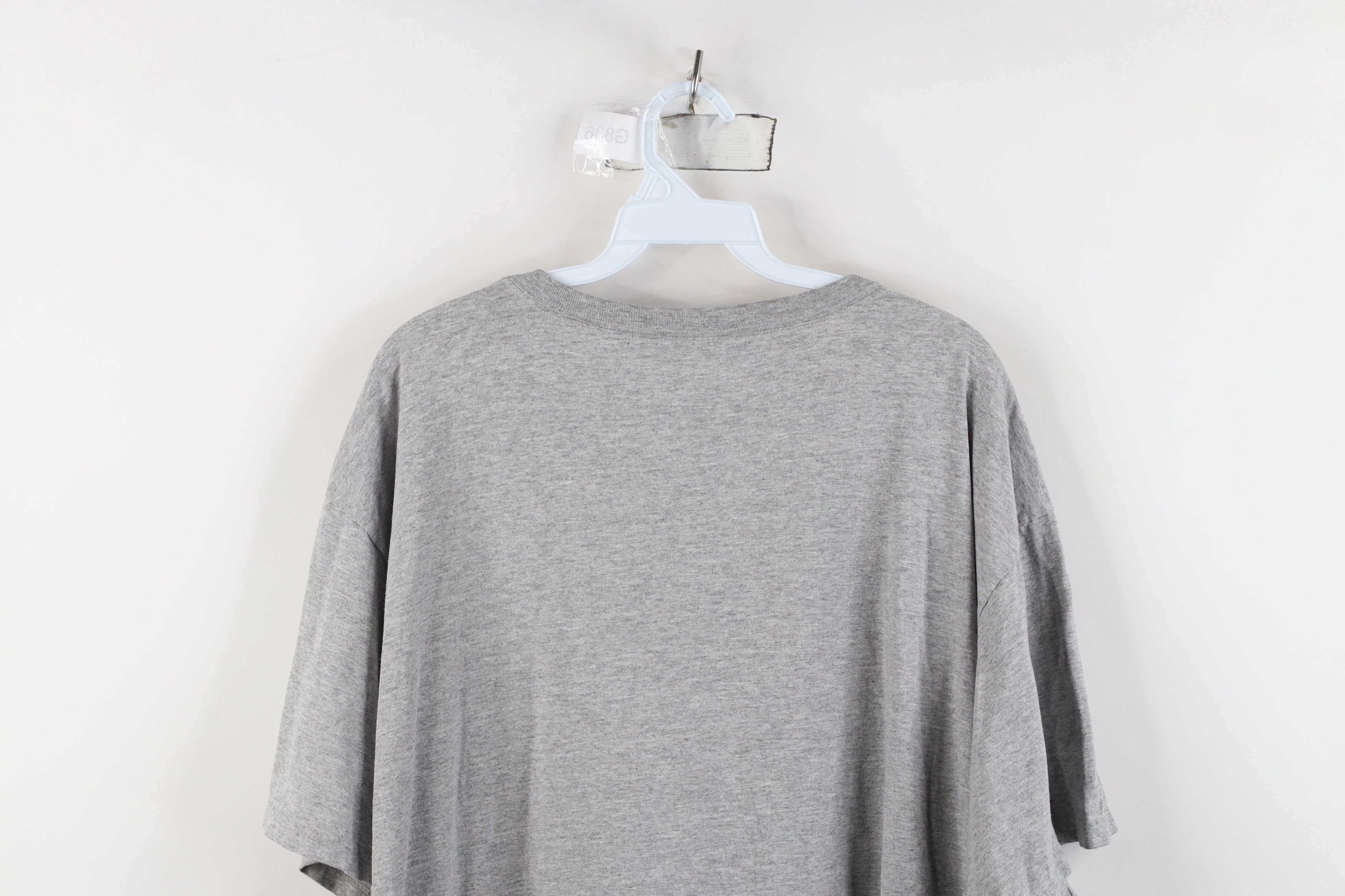 Ralph Lauren Vintage 90s Ralph Lauren Spell Out T-Shirt Heather Gray Size US XXL / EU 58 / 5 - 13 Thumbnail