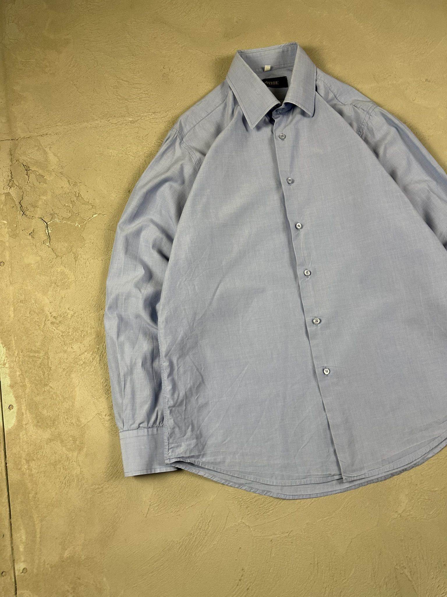 Gianfranco Ferre Vintage Giangranco Ferre Button Up Shirt Oldmoney Size US XL / EU 56 / 4 - 2 Thumbnail